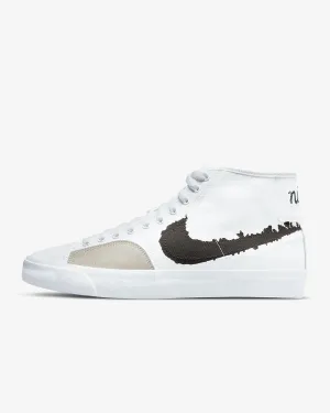 Nike SB Blazer Court Mid Prm // White/Black/White