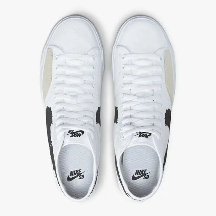 Nike SB Blazer Court Mid Prm // White/Black/White
