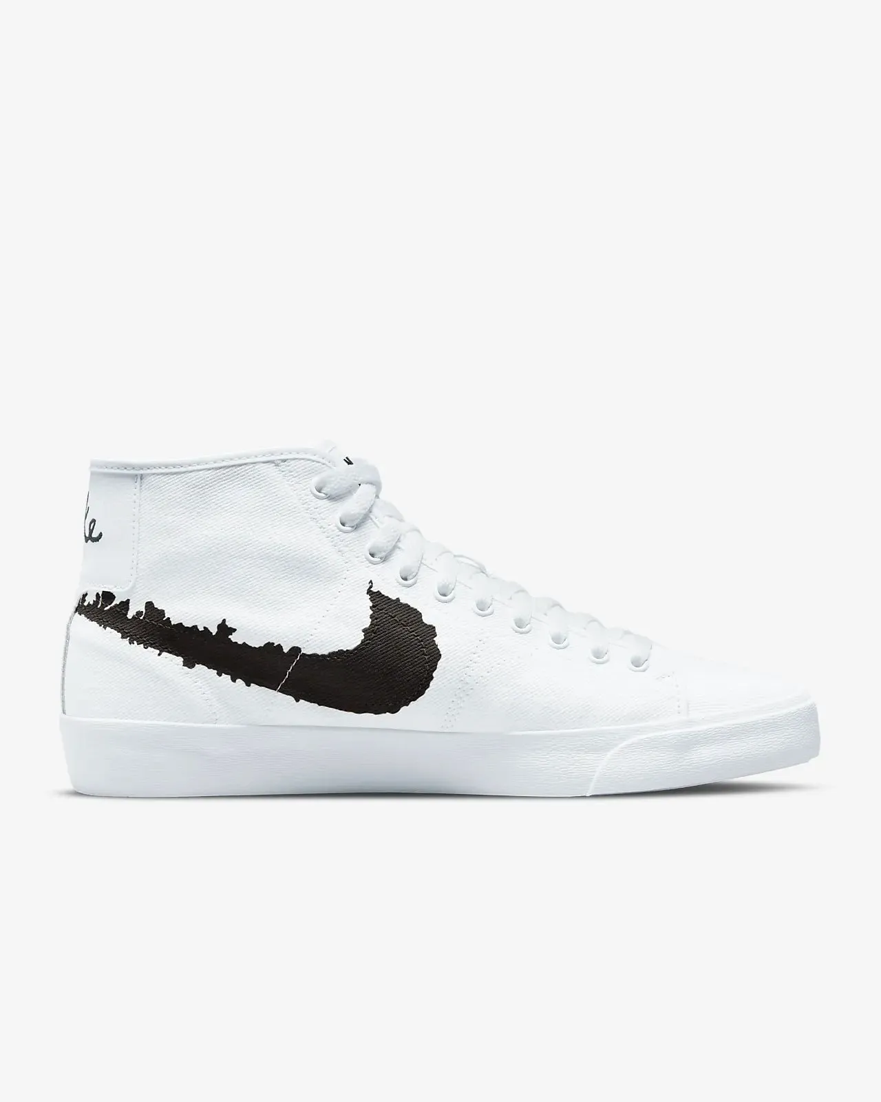 Nike SB Blazer Court Mid Prm // White/Black/White