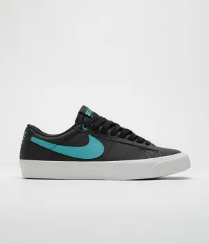 Nike SB Blazer Low Pro GT Shoes - Black / Dusty Cactus - Black - Summit White