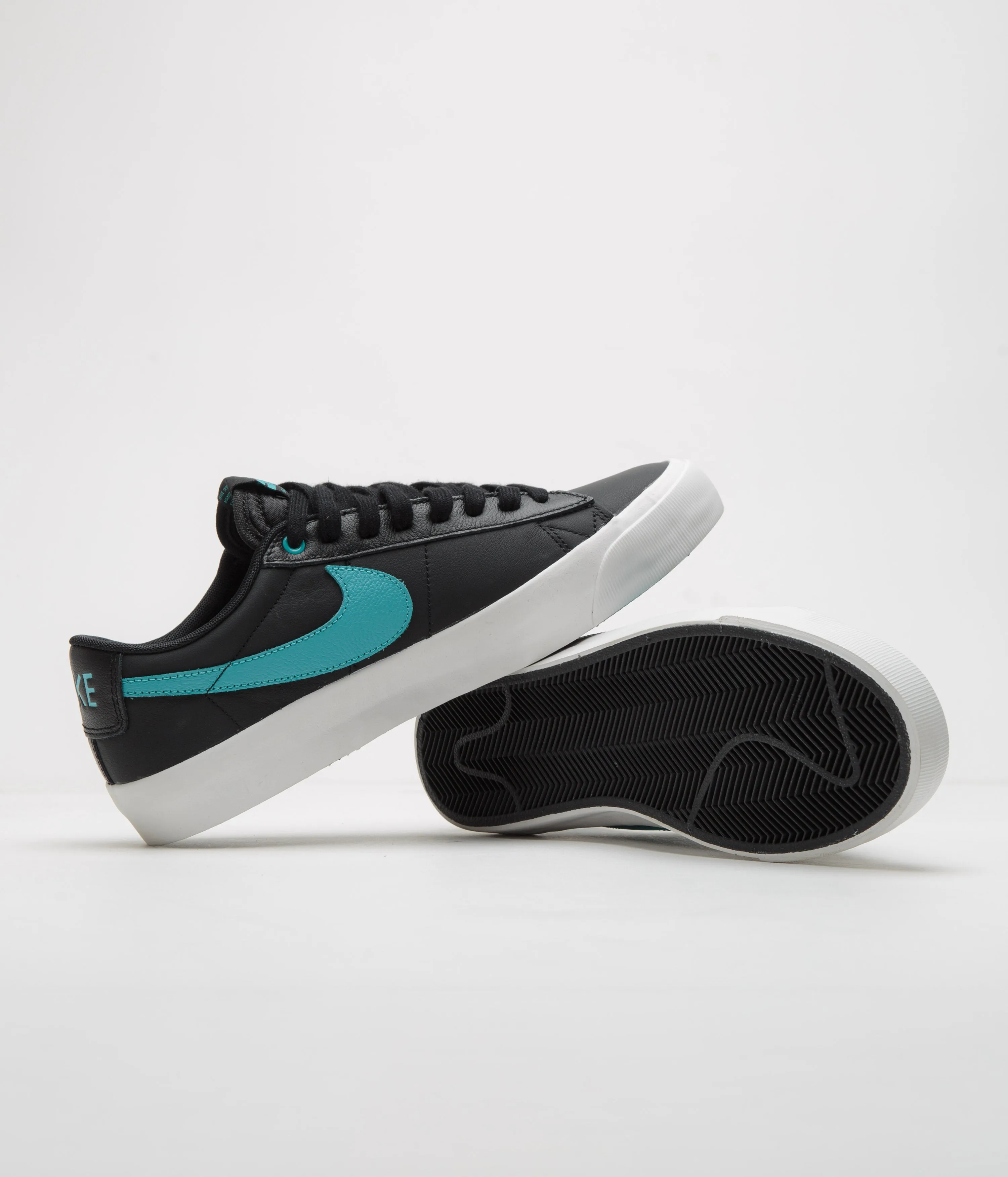 Nike SB Blazer Low Pro GT Shoes - Black / Dusty Cactus - Black - Summit White