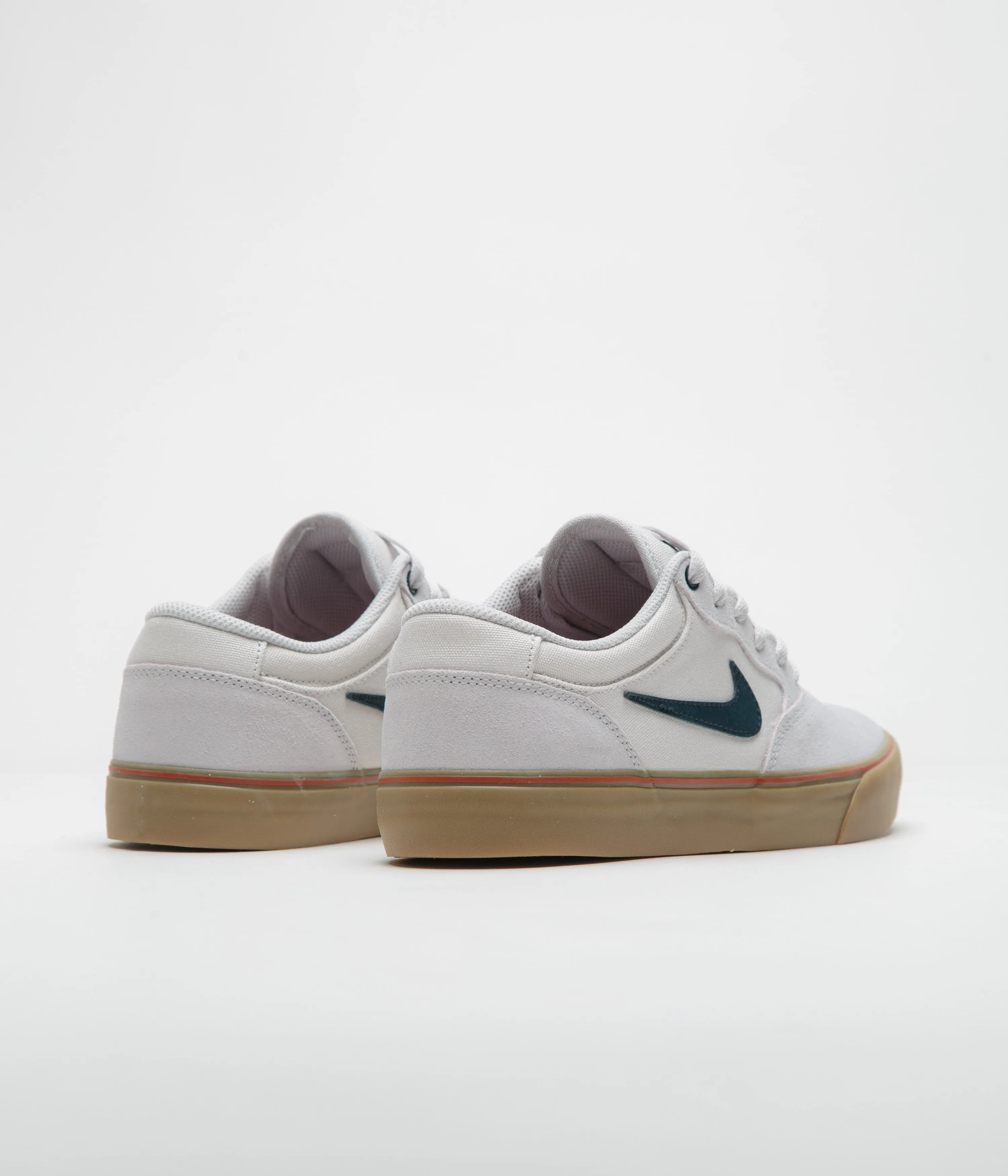 Nike SB Chron 2 Shoes - Vast Grey / Armory Navy - Dark Russet