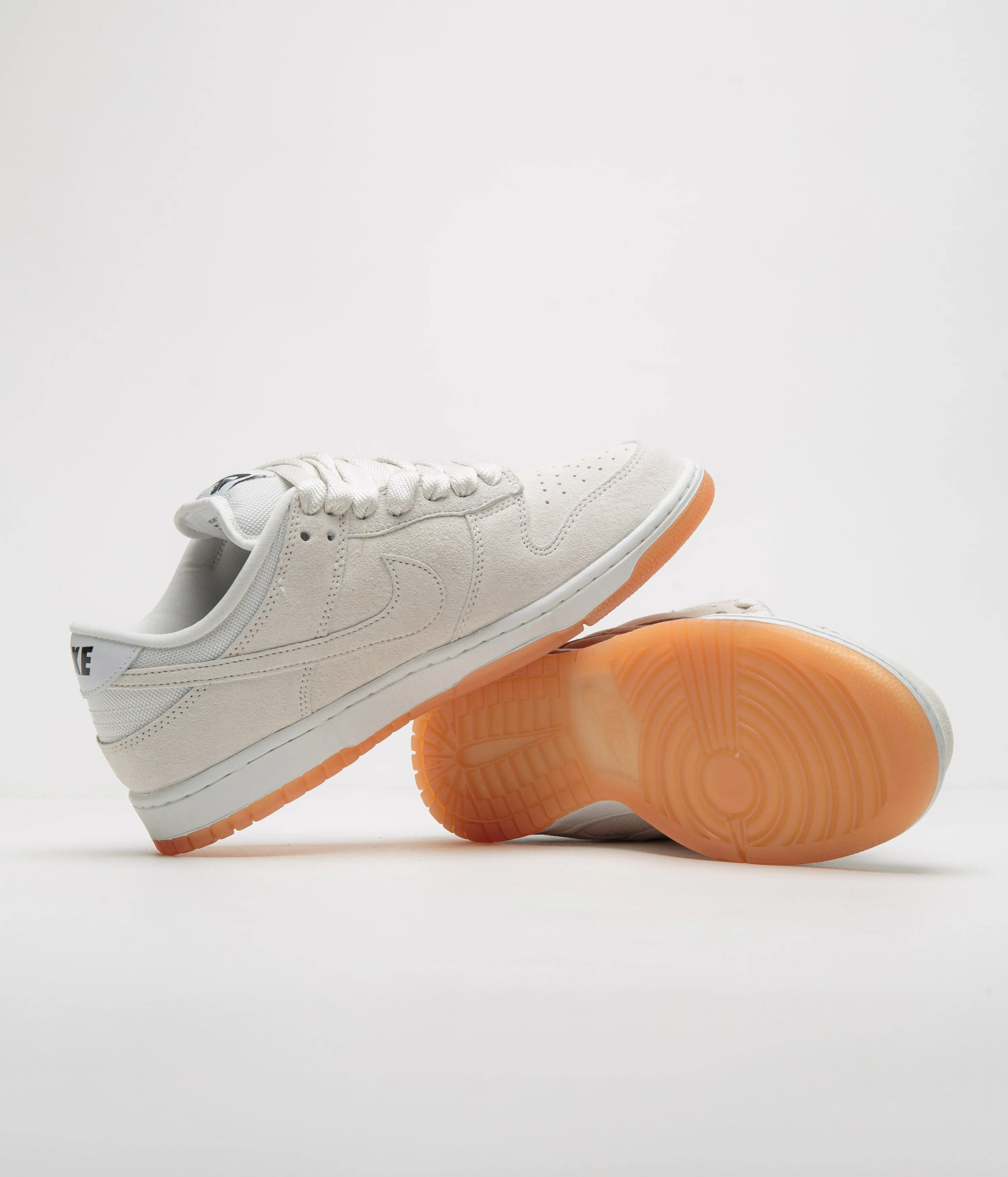 Nike SB Dunk Low Pro B Shoes - Pale Ivory / Pale Ivory - Summit White - White