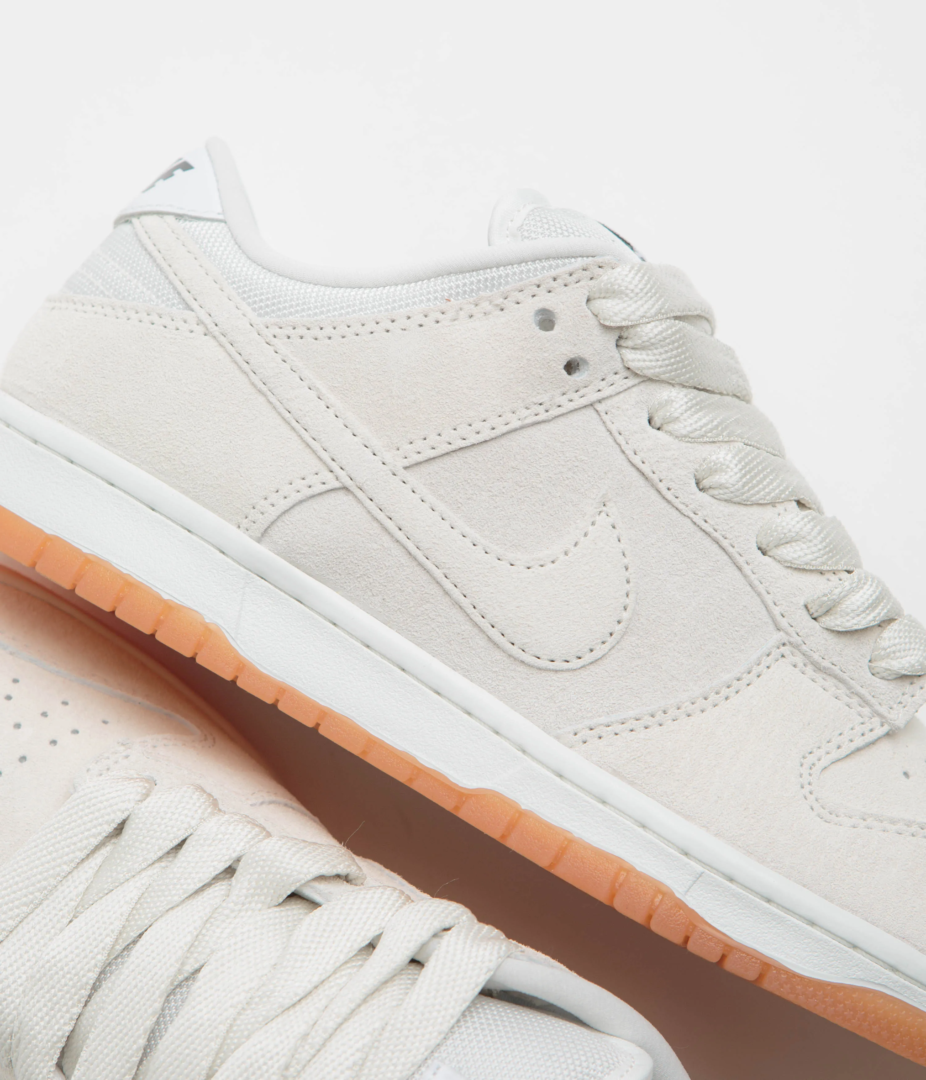 Nike SB Dunk Low Pro B Shoes - Pale Ivory / Pale Ivory - Summit White - White