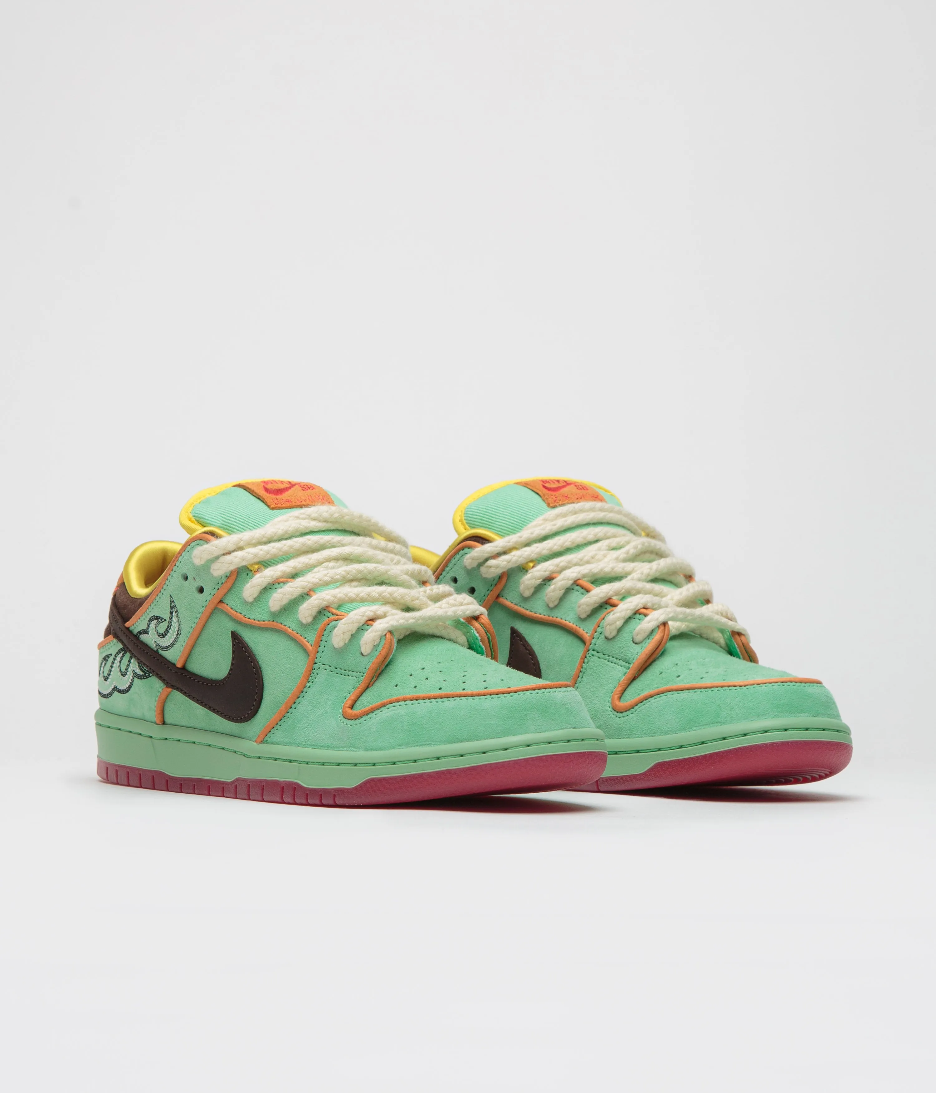 Nike SB Dunk Low Pro 'Rodeo' Shoes - Tourmaline / Baroque Brown - Monarch