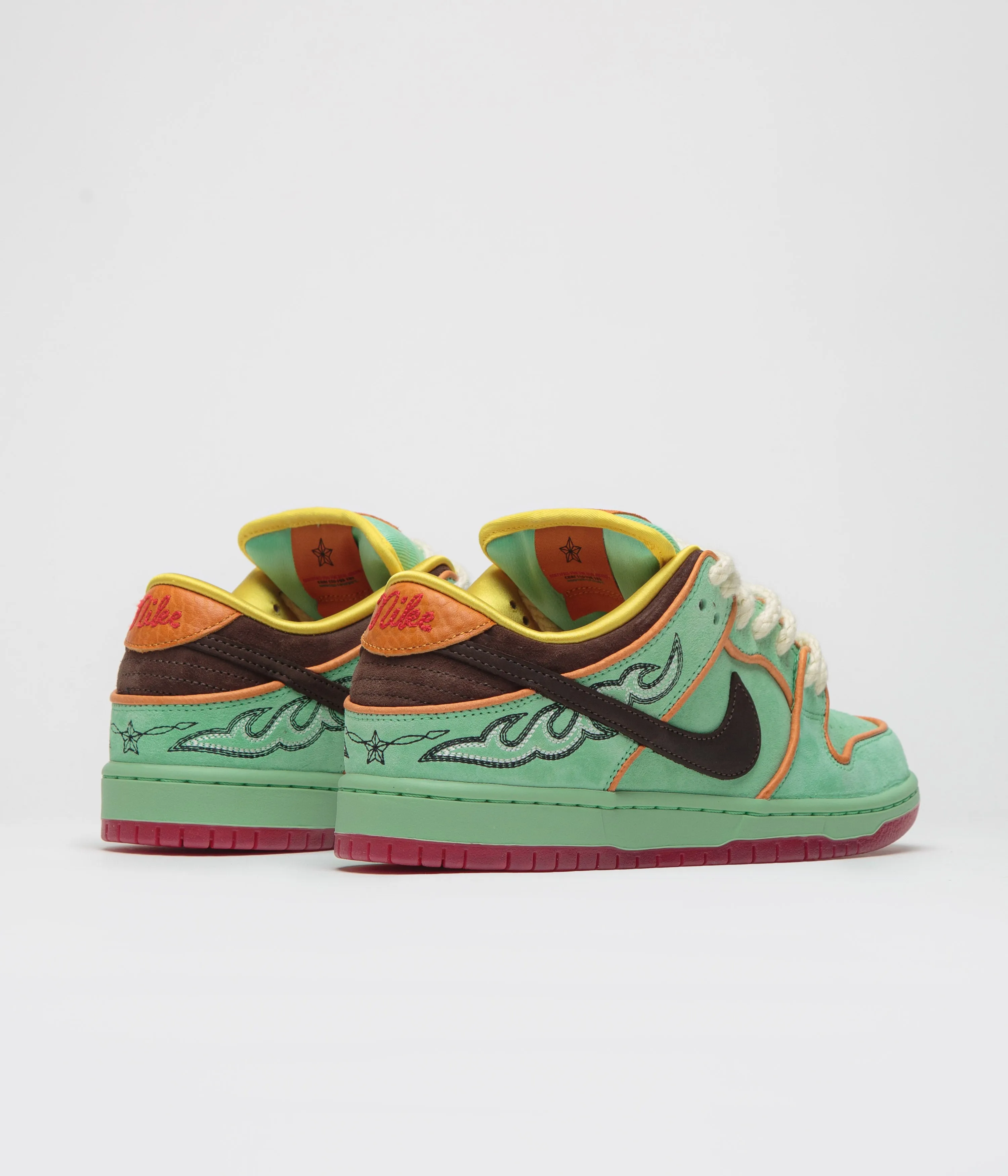 Nike SB Dunk Low Pro 'Rodeo' Shoes - Tourmaline / Baroque Brown - Monarch