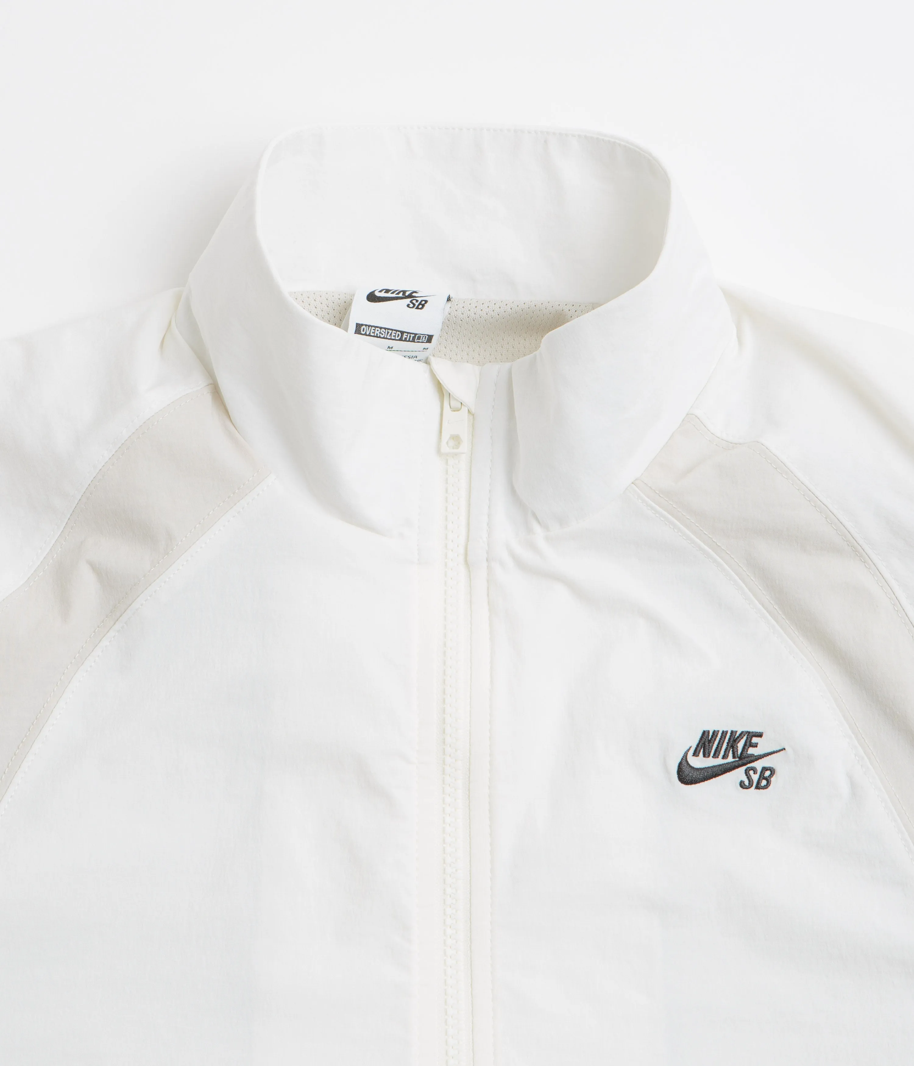 Nike SB Full Zip Woven Jacket - Sail / Light Bone / Black