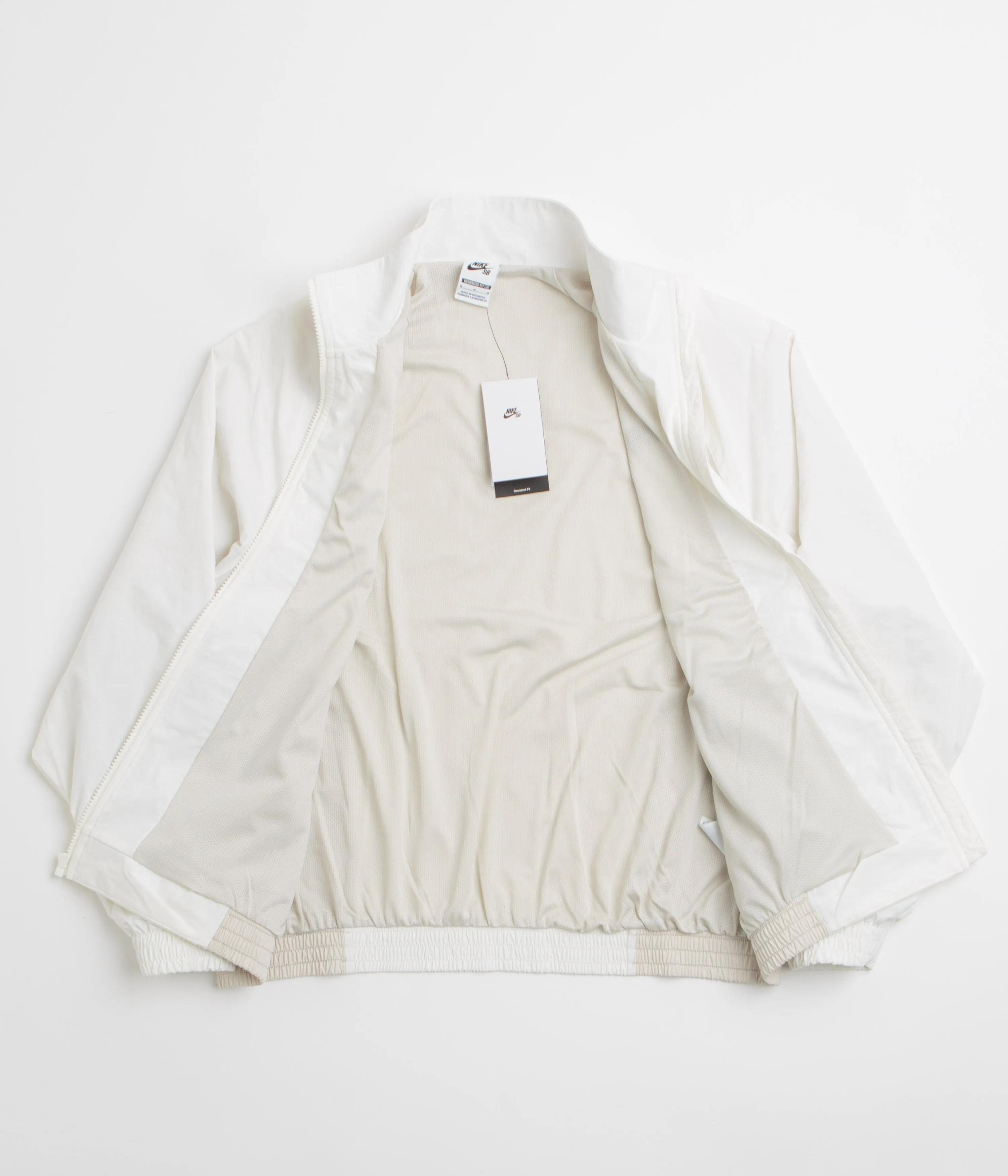Nike SB Full Zip Woven Jacket - Sail / Light Bone / Black