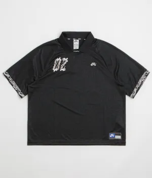 Nike SB Jacquard Jersey - Black / Black / White