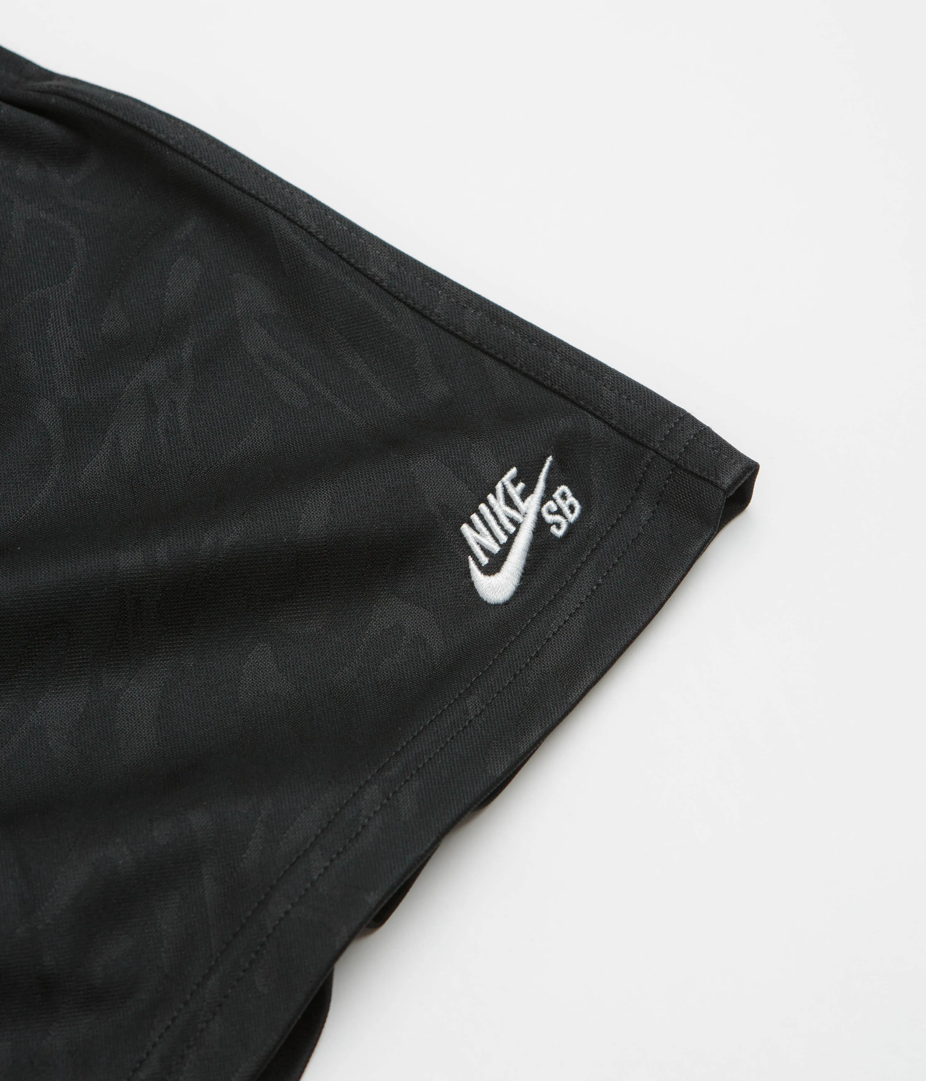 Nike SB Jacquard Sport Shorts - Black / White