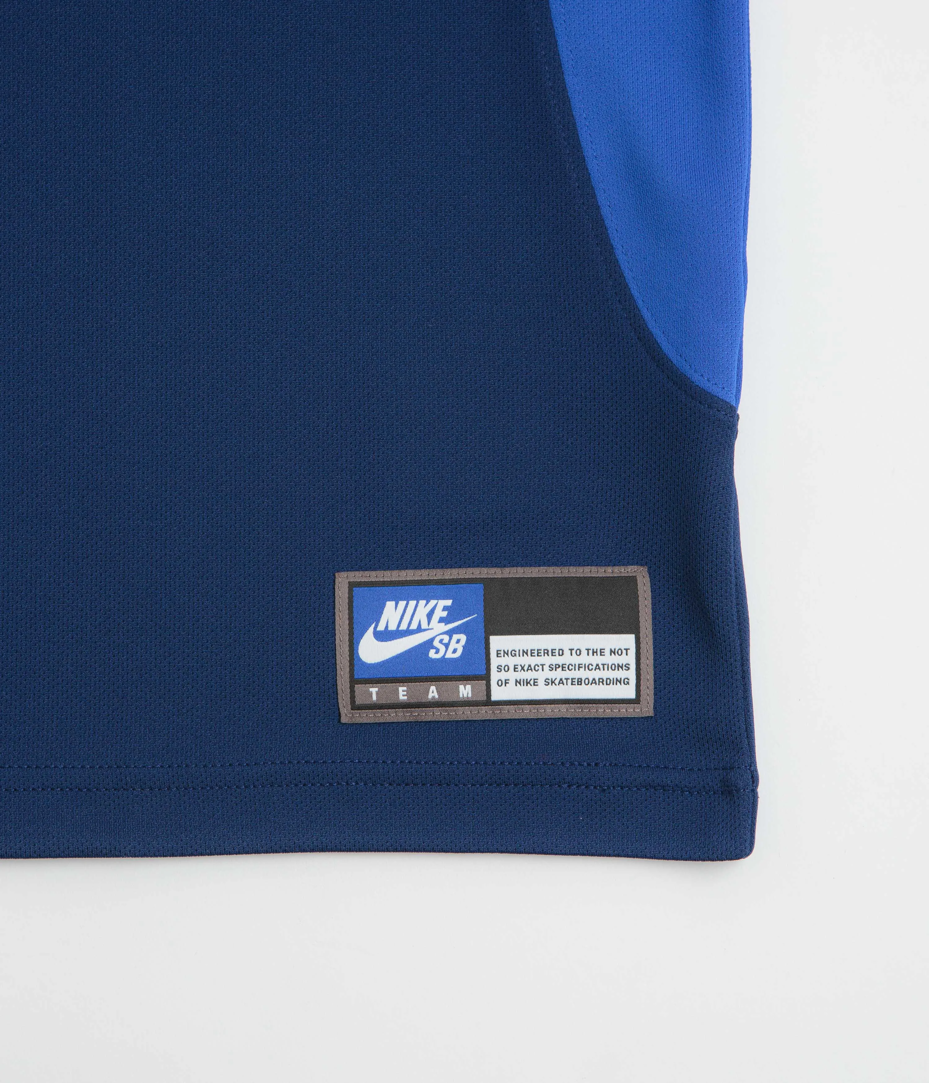 Nike SB Knit Jersey - Blue Void / Game Royal / White