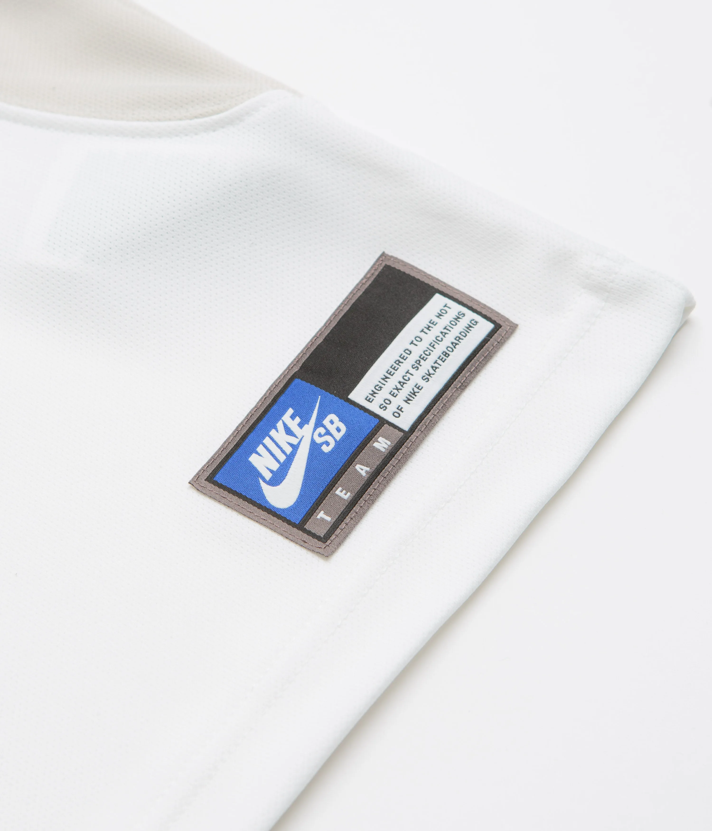 Nike SB Knit Jersey - White / Light Bone / Black