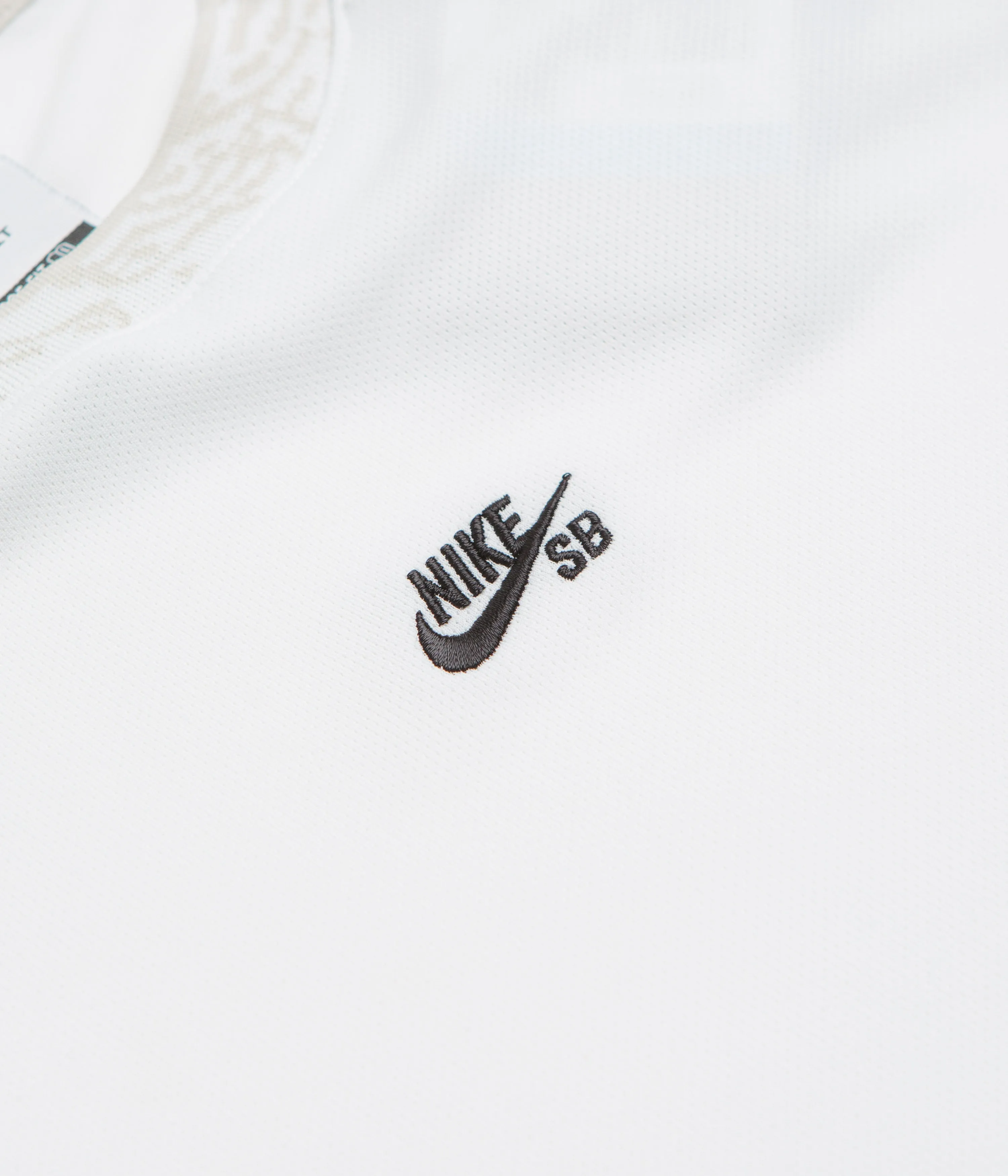 Nike SB Knit Jersey - White / Light Bone / Black