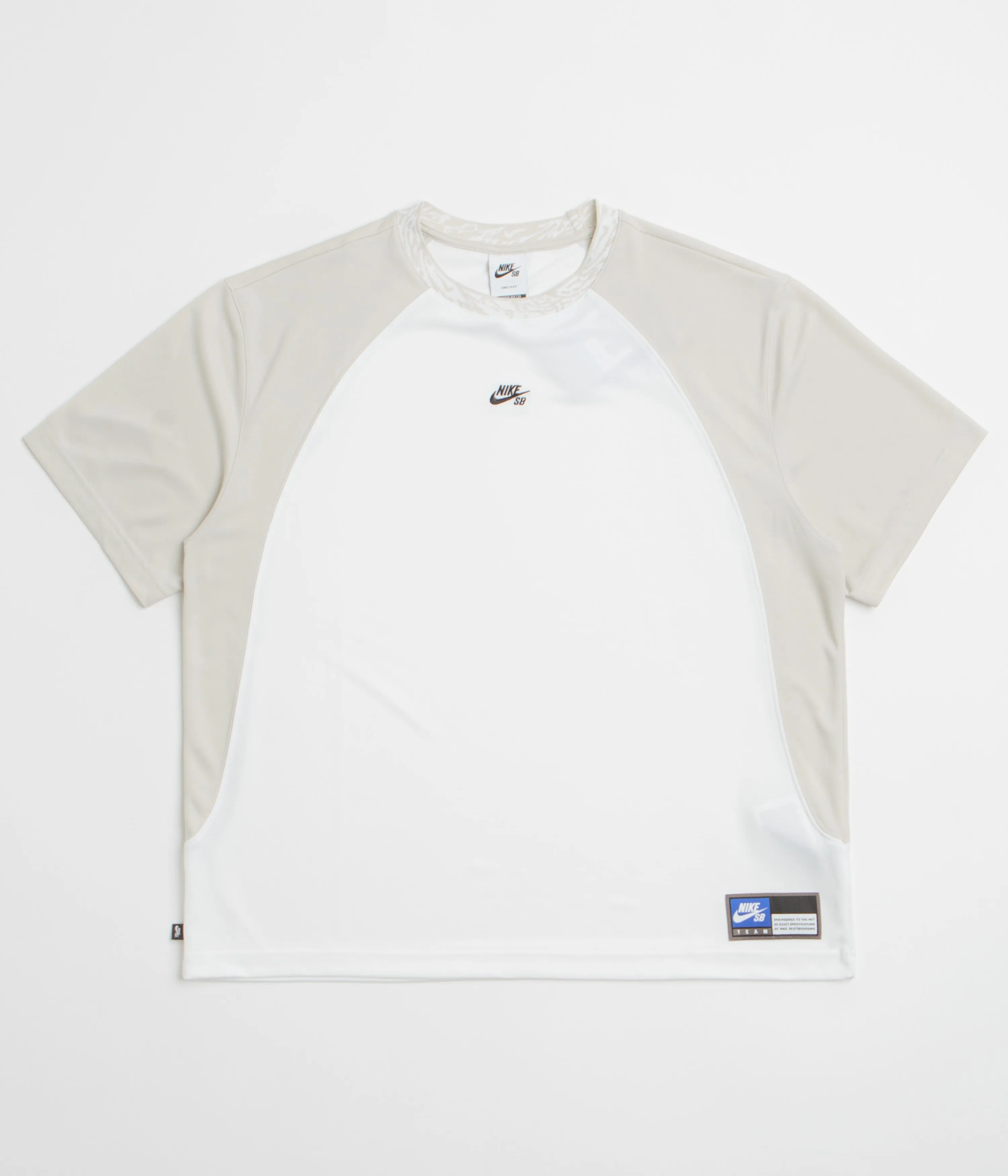 Nike SB Knit Jersey - White / Light Bone / Black