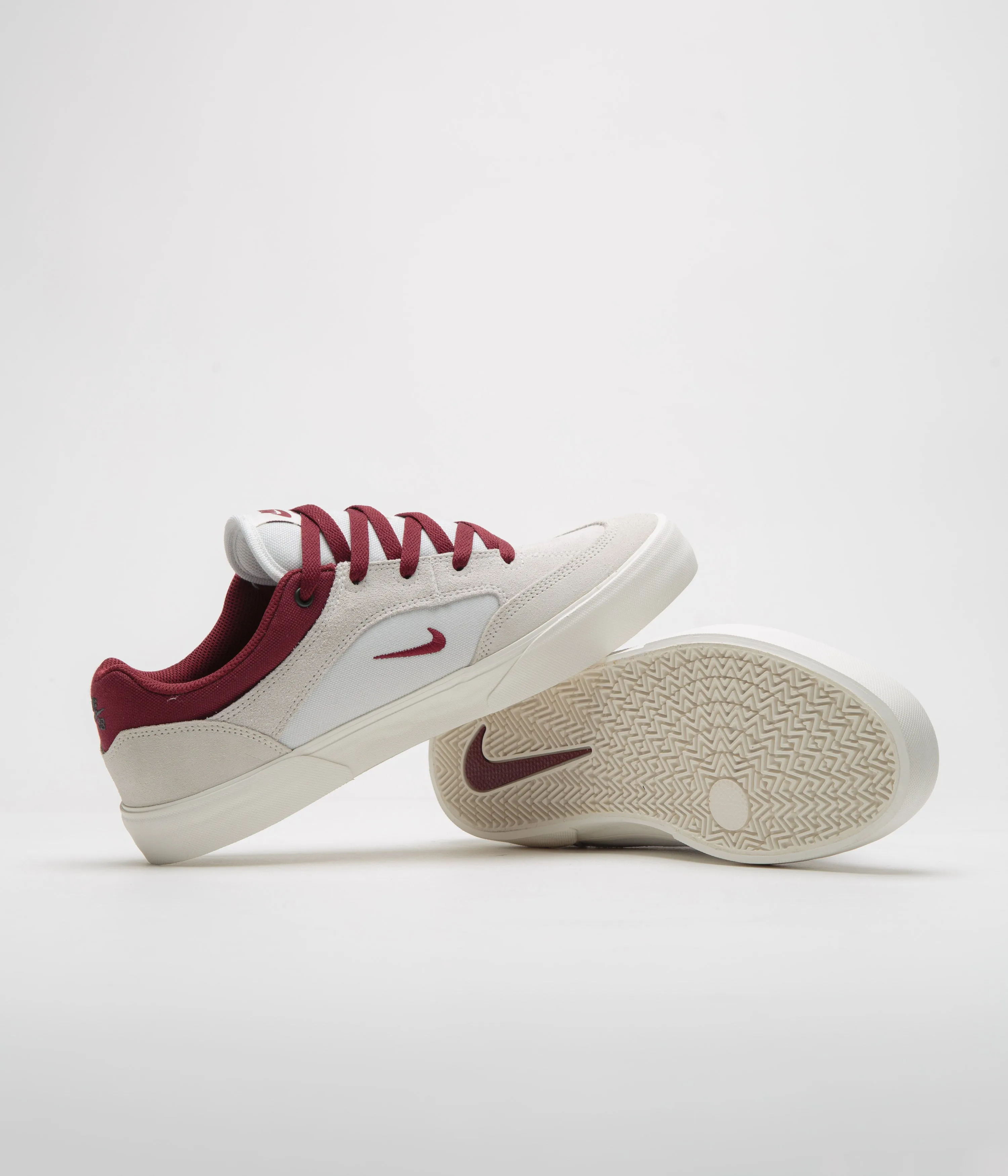 Nike SB Malor Shoes - Summit White / Team Red - Phantom - Sail