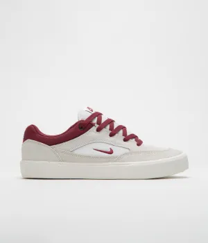 Nike SB Malor Shoes - Summit White / Team Red - Phantom - Sail