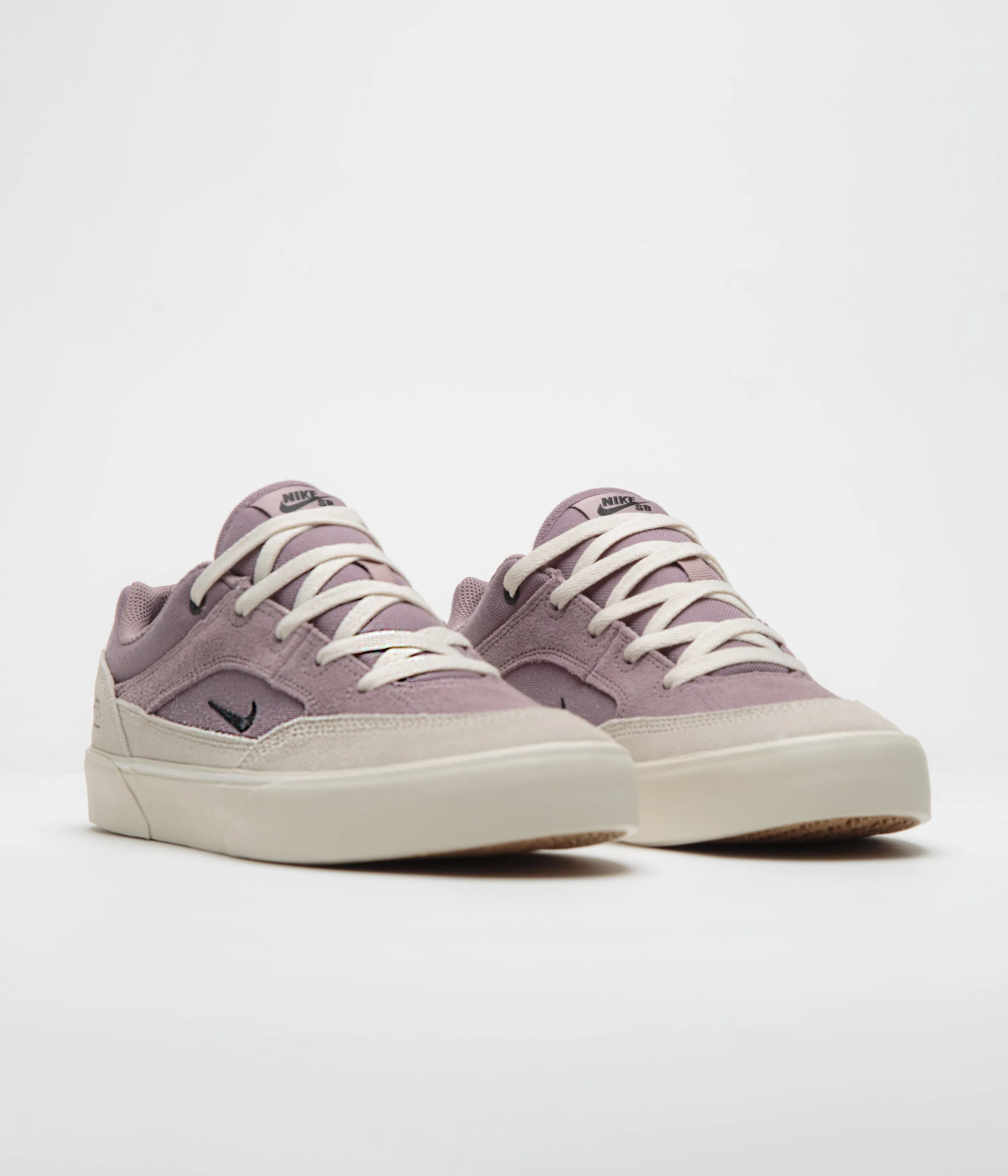 Nike SB Malor TE Shoes - Taupe Grey / Black - Light Orewood Brown - Cinnamon