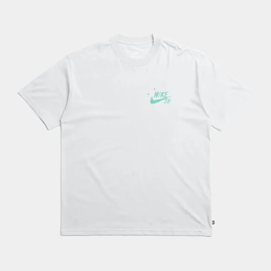 NIKE SB MAX90 BROOKLYN BANKS TEE - WHITE