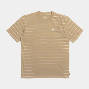 NIKE SB MAX90 STRIPED TEE - PARACHUTE BEIGE