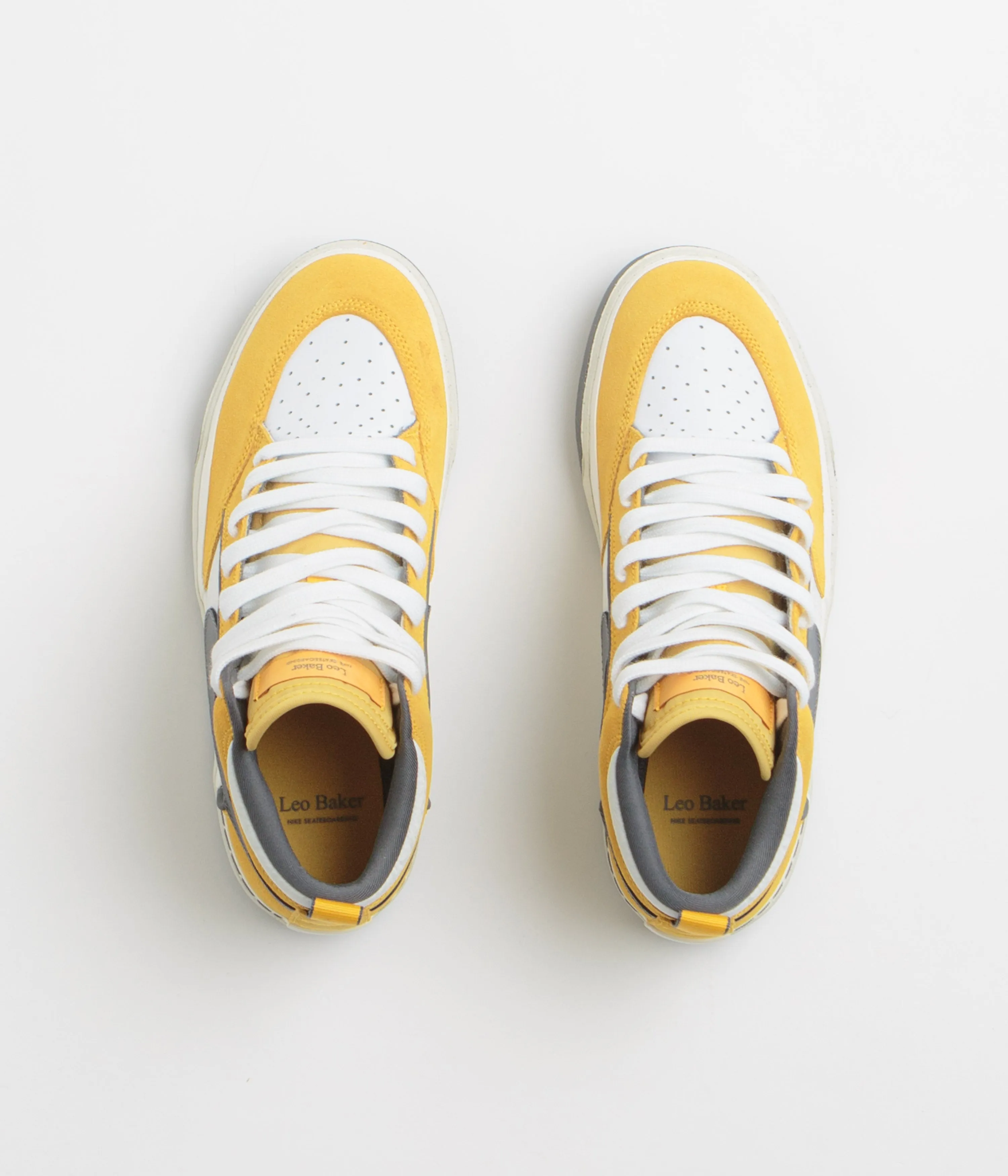 Nike SB React Leo Shoes - University Gold / Dark Grey