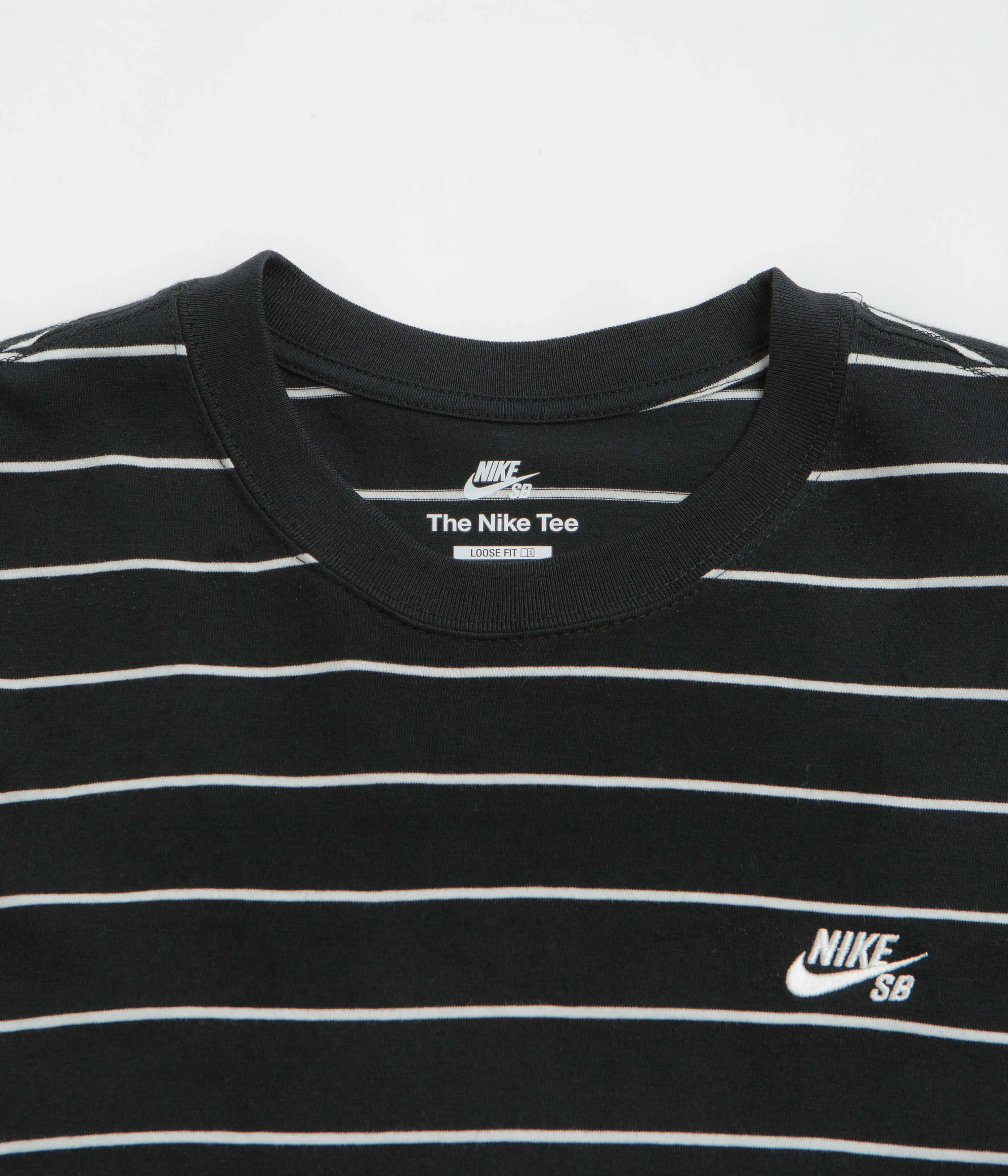Nike SB Stripe T-Shirt - Black