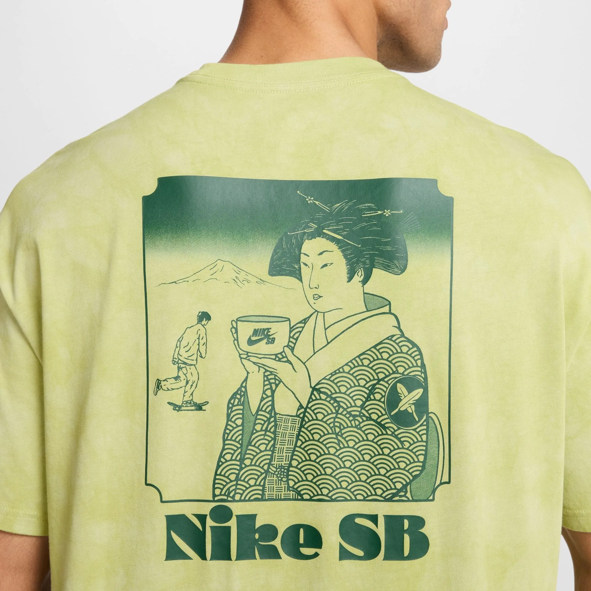 Nike SB Tee Yuto Horigome Skate Tee Olive Aura