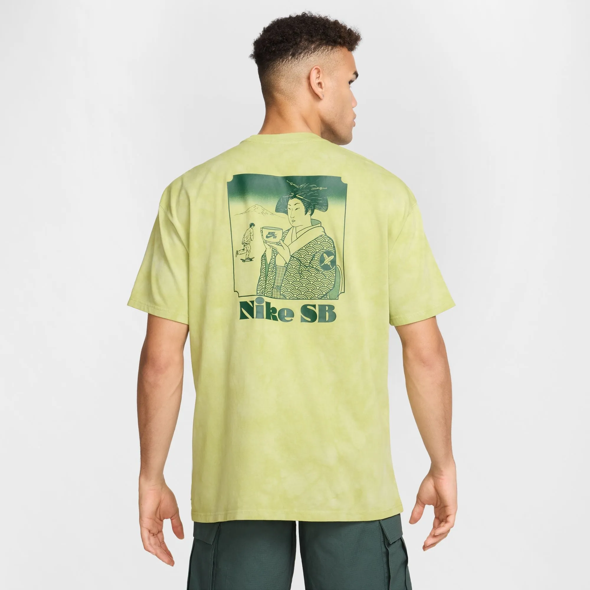 Nike SB Tee Yuto Horigome Skate Tee Olive Aura