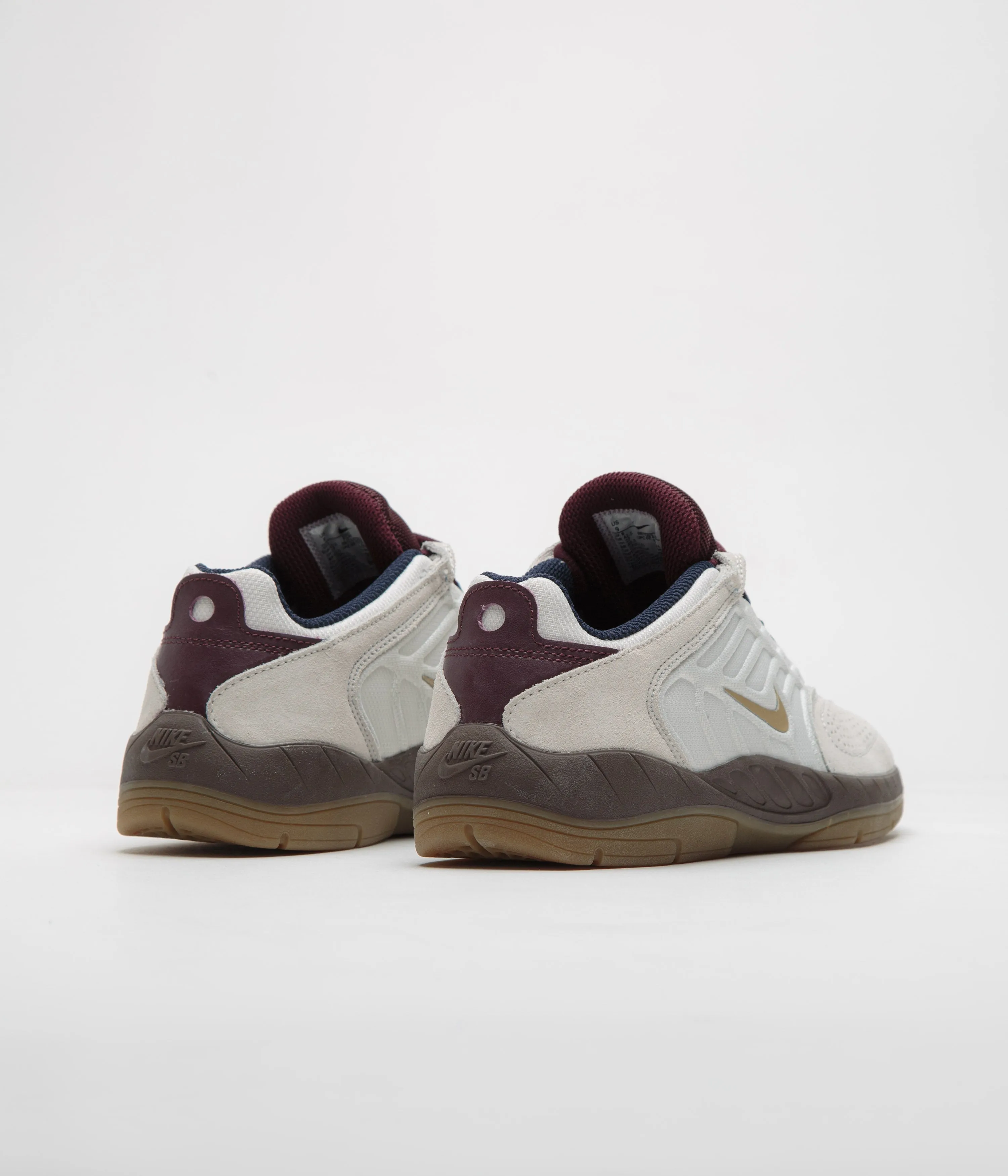 Nike SB Vertebrae Shoes - Phantom / Parachute Beige - Burgundy Crush