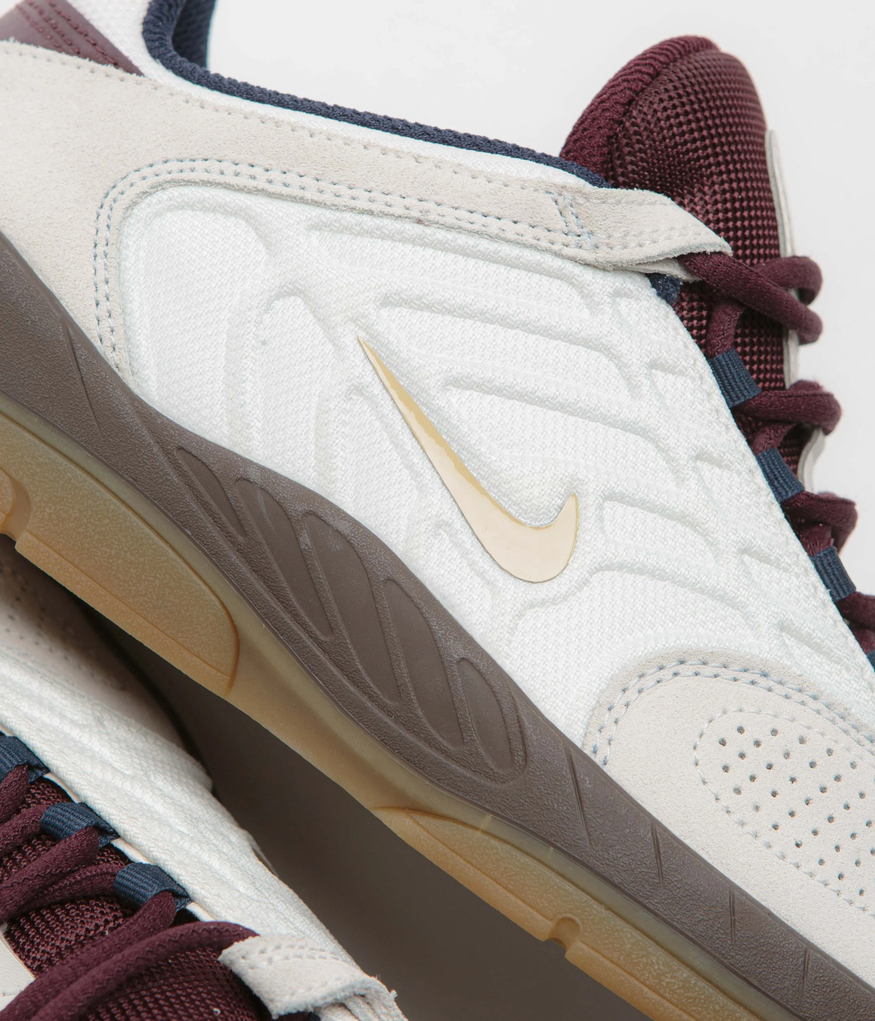 Nike SB Vertebrae Shoes - Phantom / Parachute Beige - Burgundy Crush
