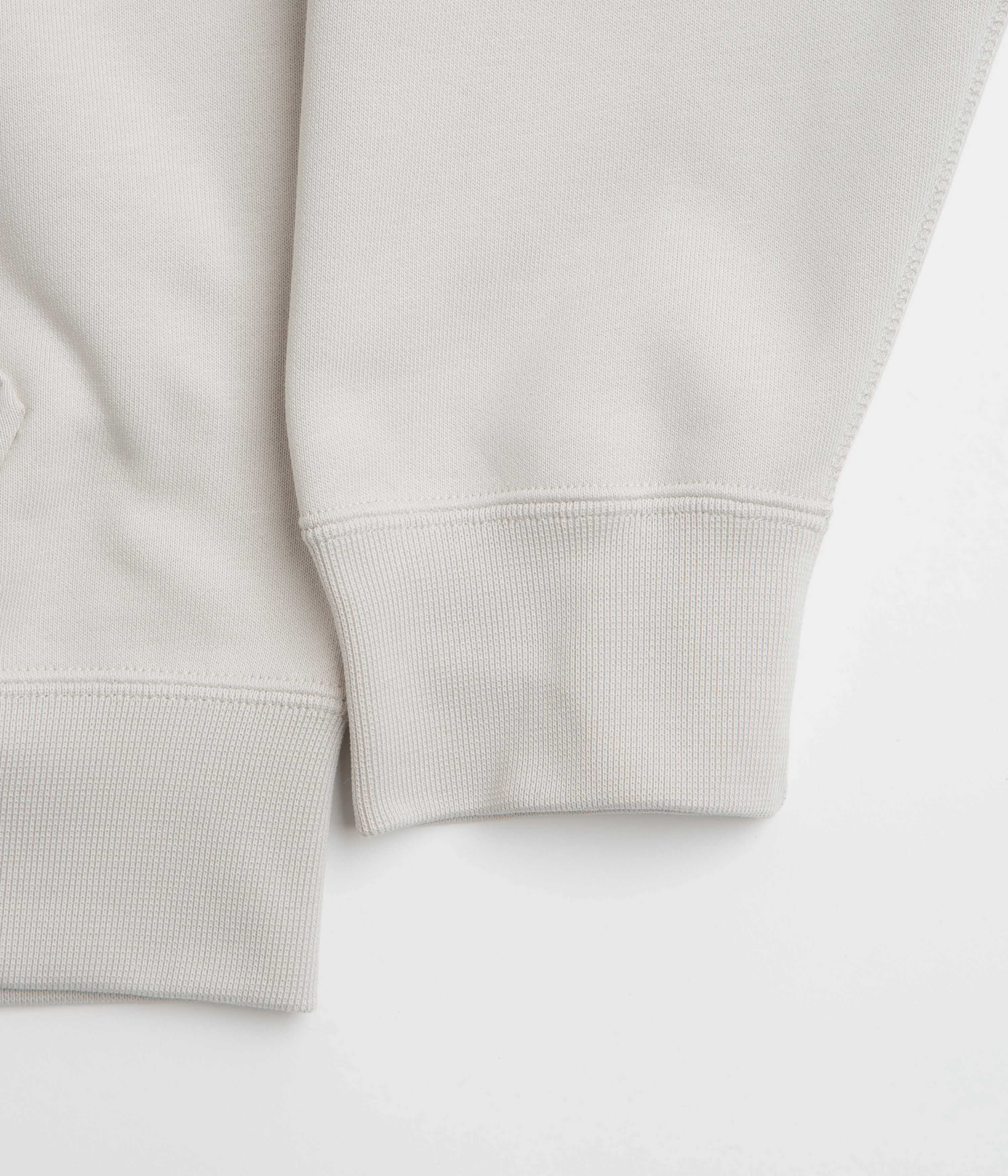 Nike Solo Swoosh Full Zip Hoodie - Light Bone / White