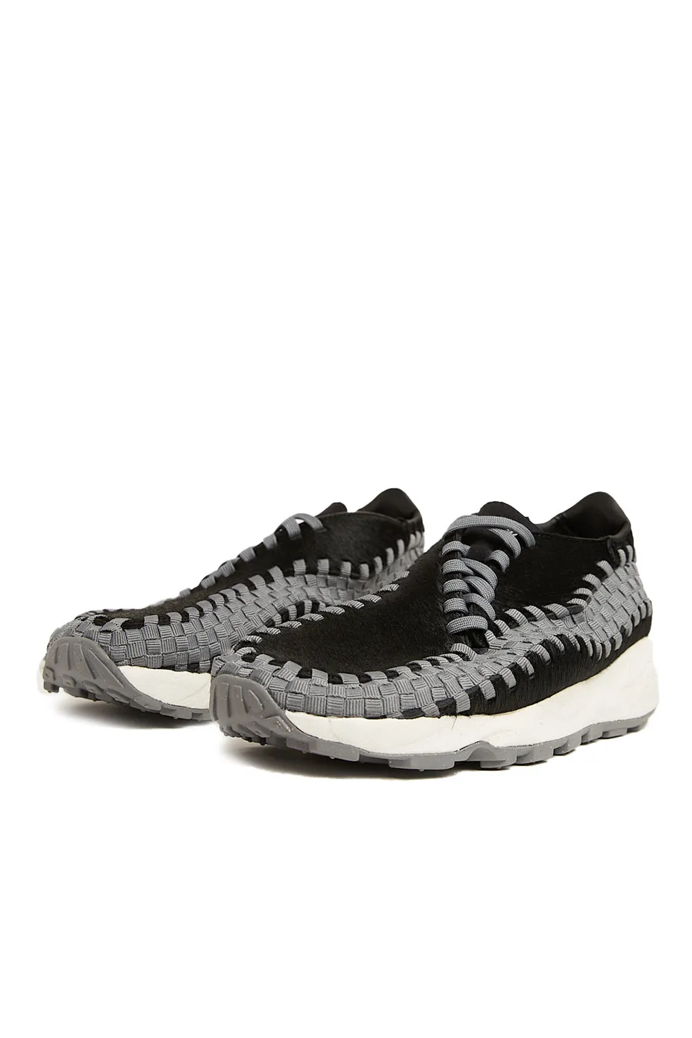 Nike Womens Air Footscape Woven 'Black/Smoke Grey'