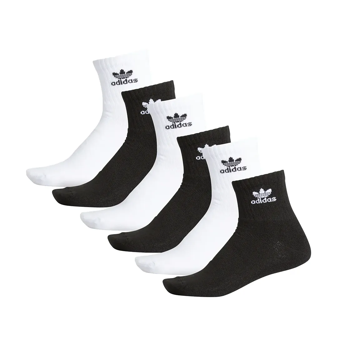 ORIGINALS TREFOIL QUARTER (6 PAIRS)
