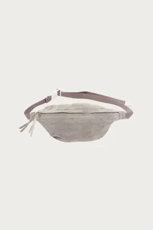 Pig Waist Pouch Bag - Light Gray