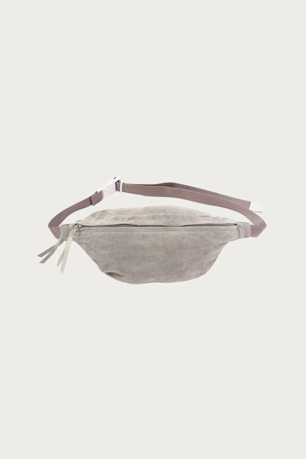 Pig Waist Pouch Bag - Light Gray