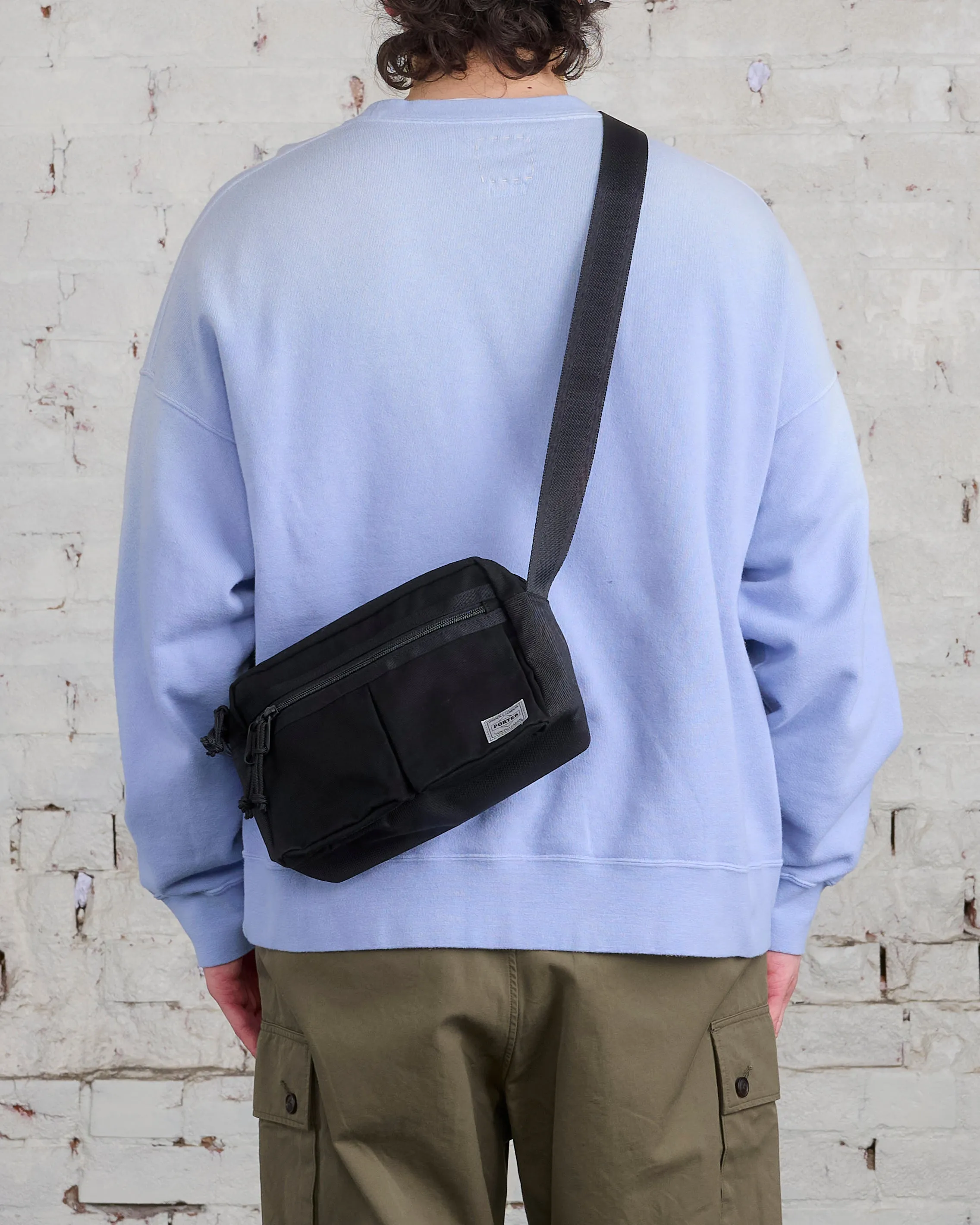 Porter Switch Shoulder Bag (S) Black