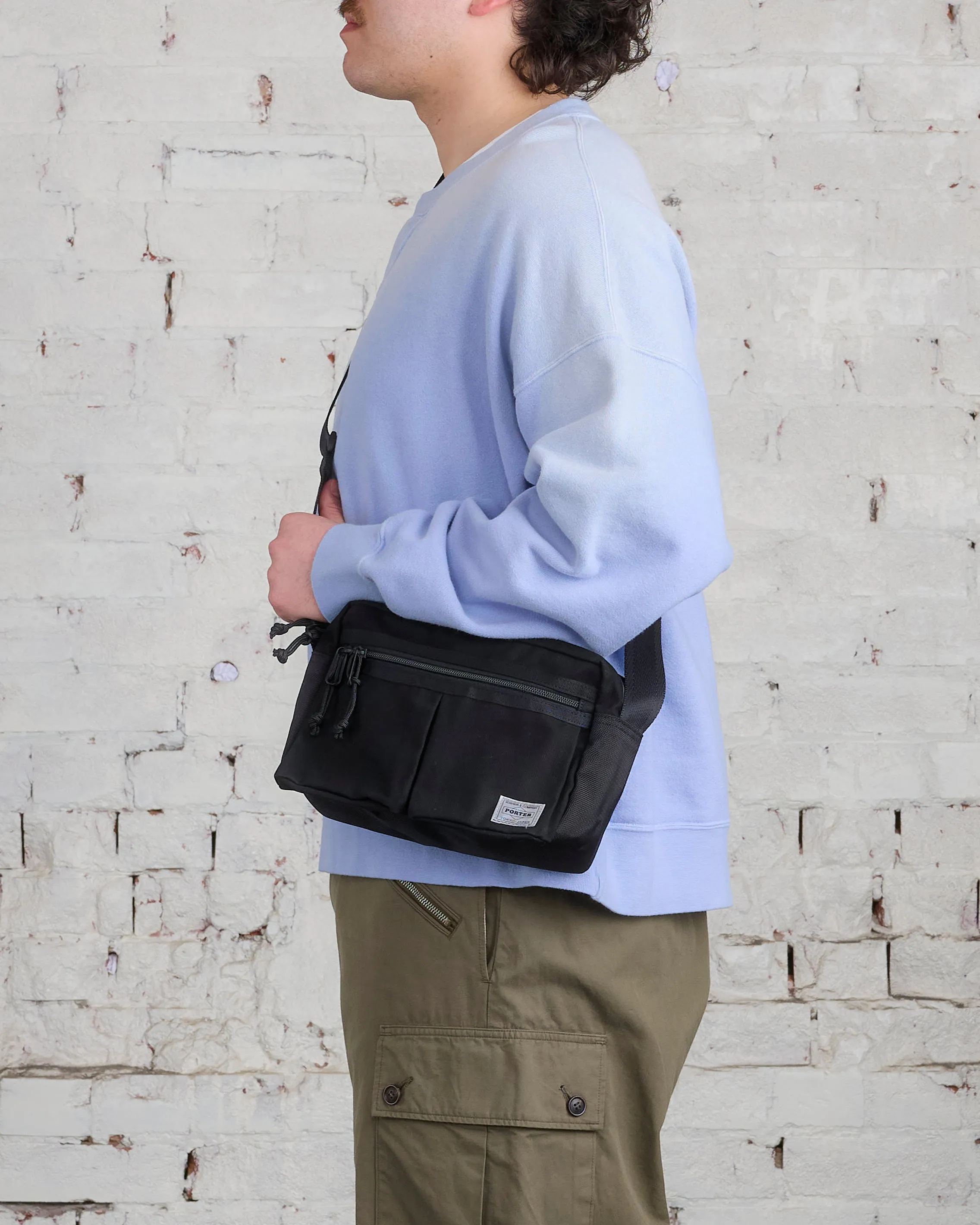 Porter Switch Shoulder Bag (S) Black
