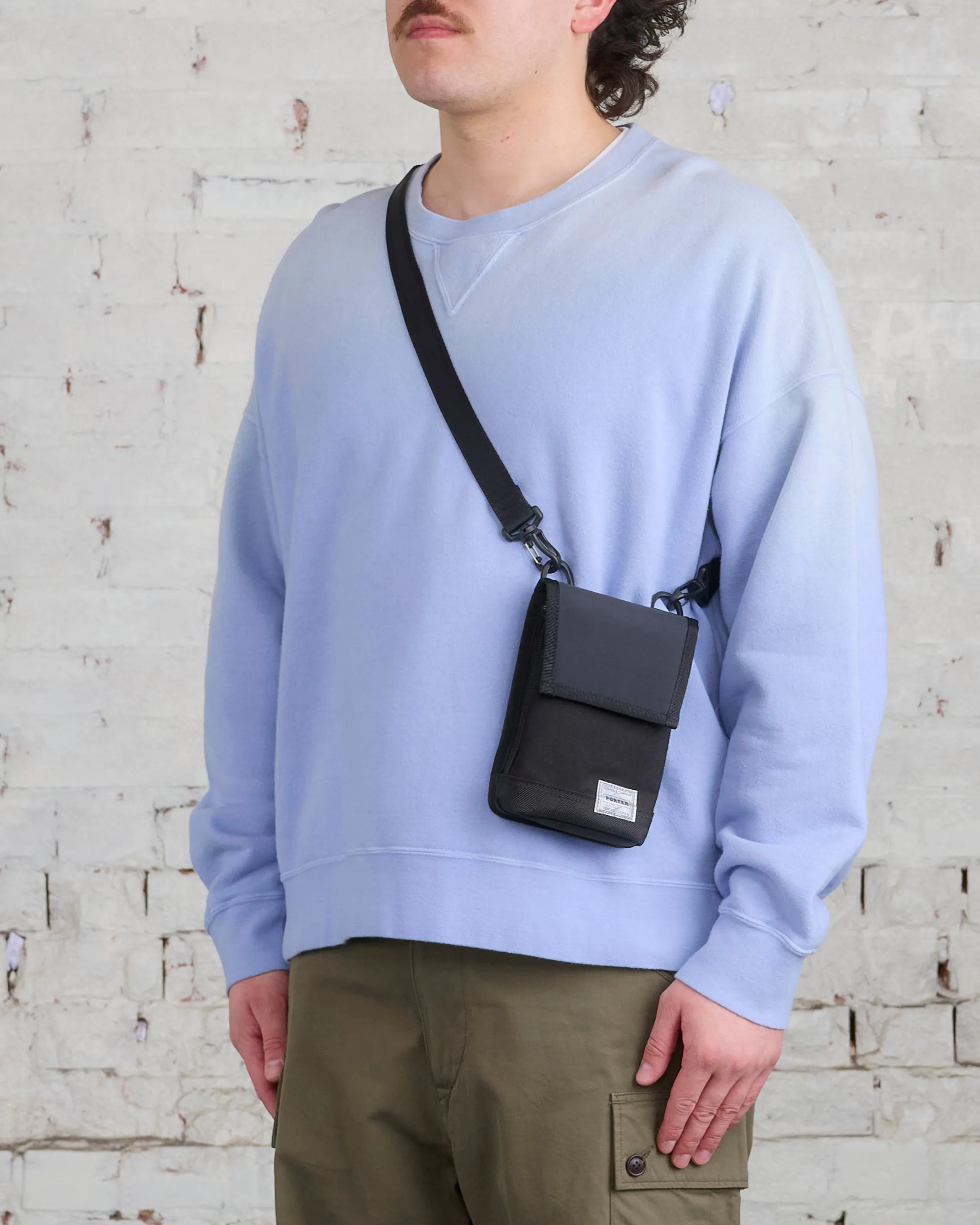 Porter Switch Shoulder Pouch Black