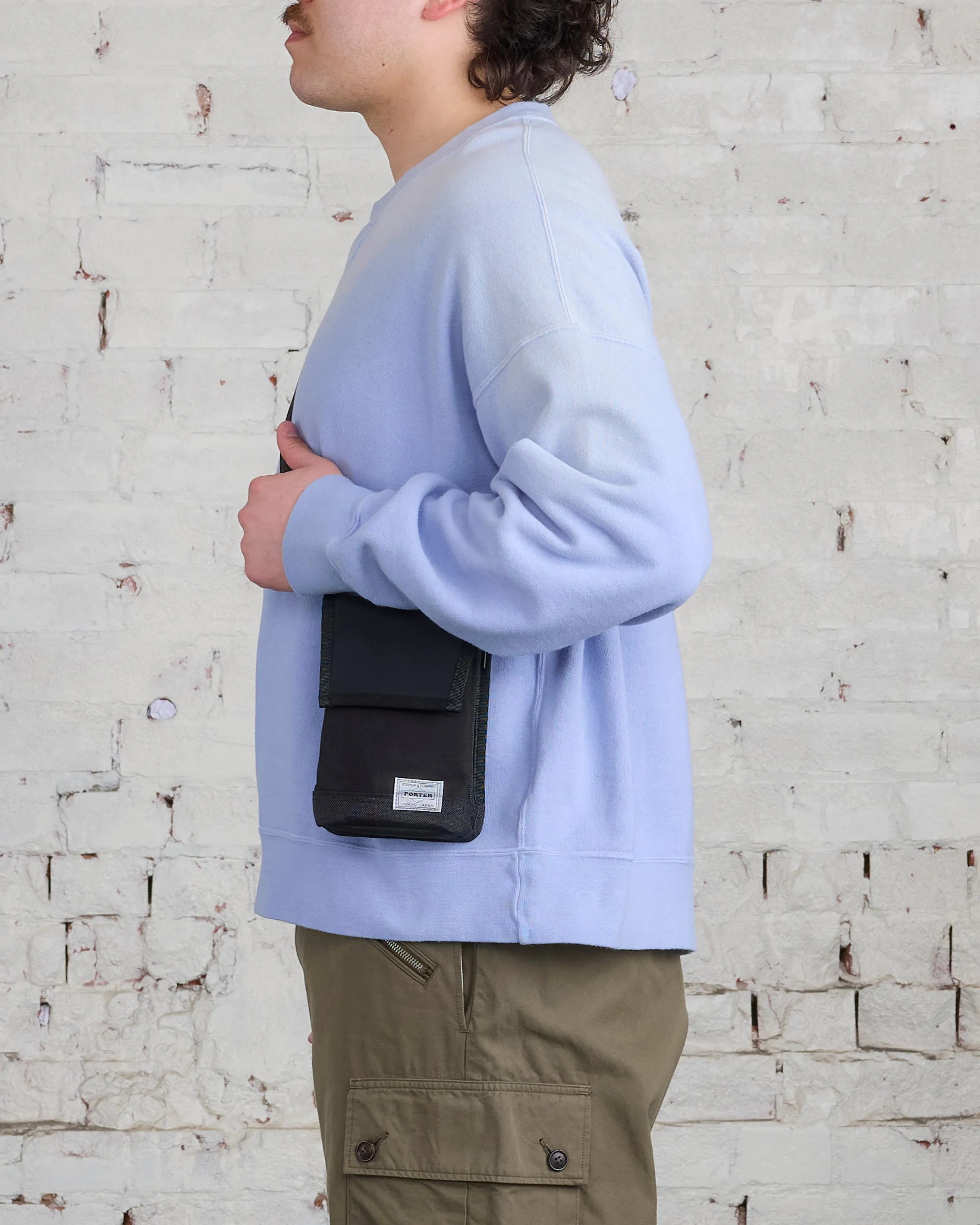 Porter Switch Shoulder Pouch Black