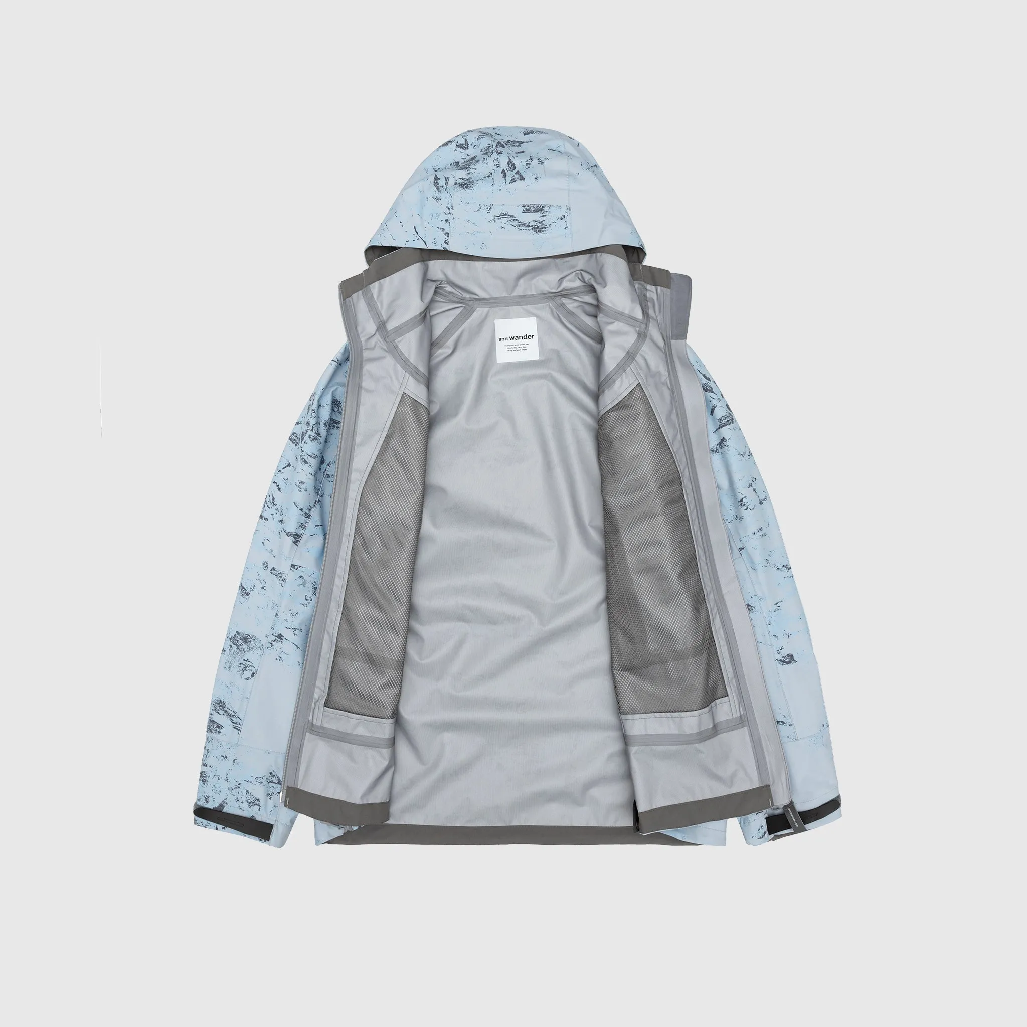 PRINTED PERTEX SHIELD RAIN JACKET