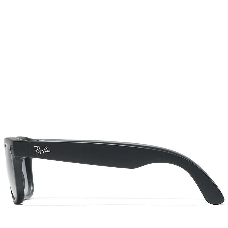 Ray-Ban Wayfarer Meta - Matte Black/Polar Gradient Graphite