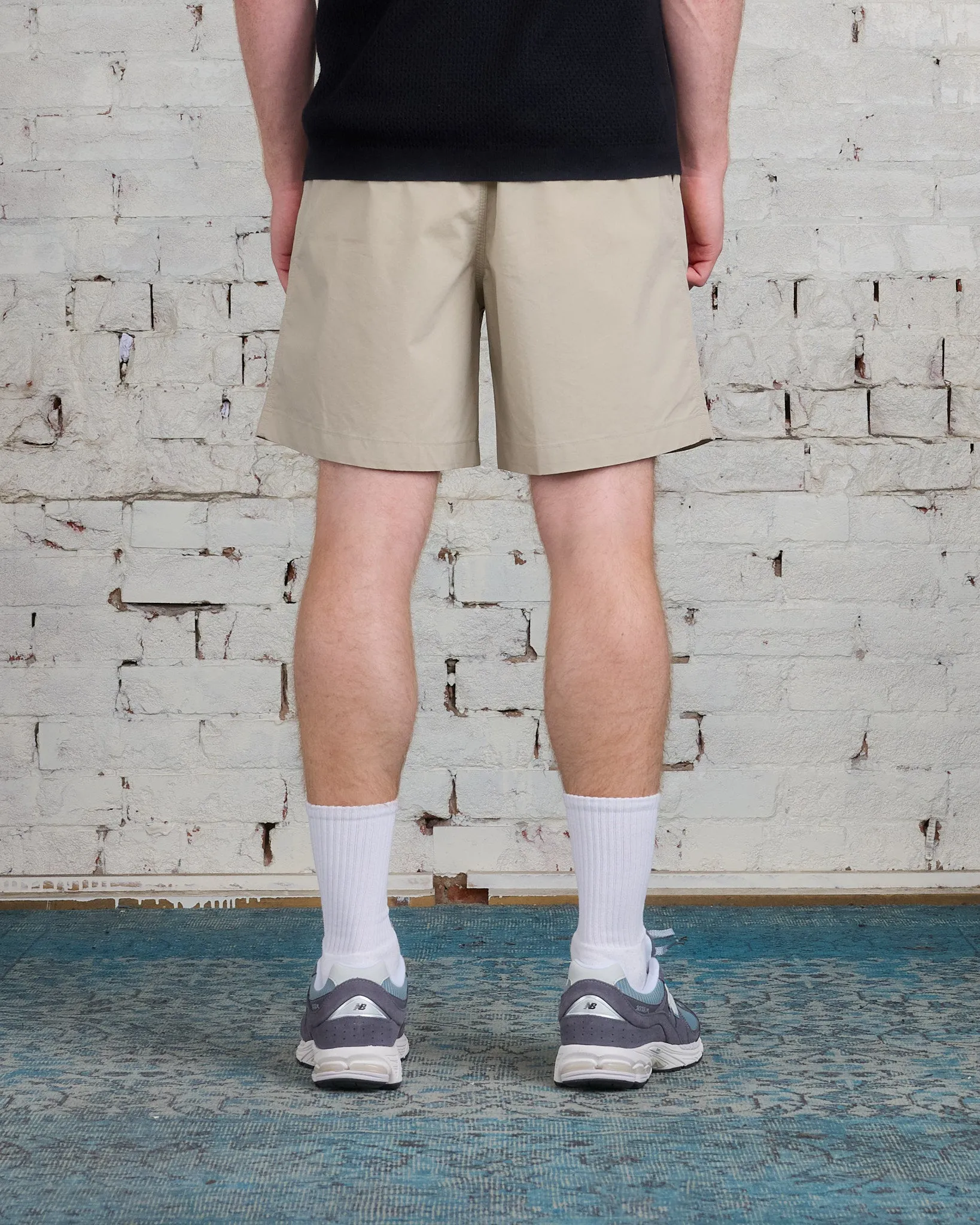 Reigning Champ Woven Solotex Cotton Ivy Short Dove