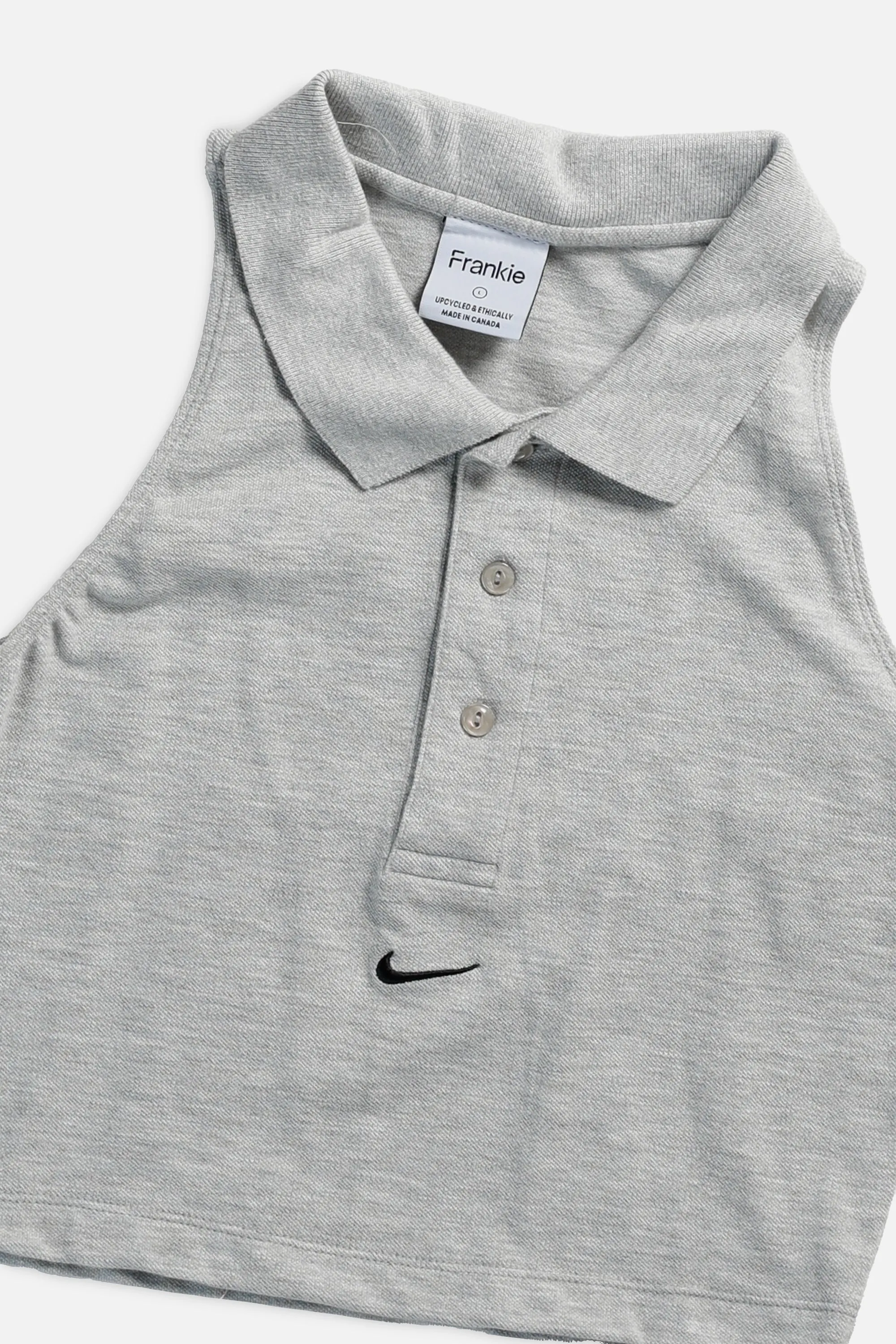 Rework Nike Collared Tank- L
