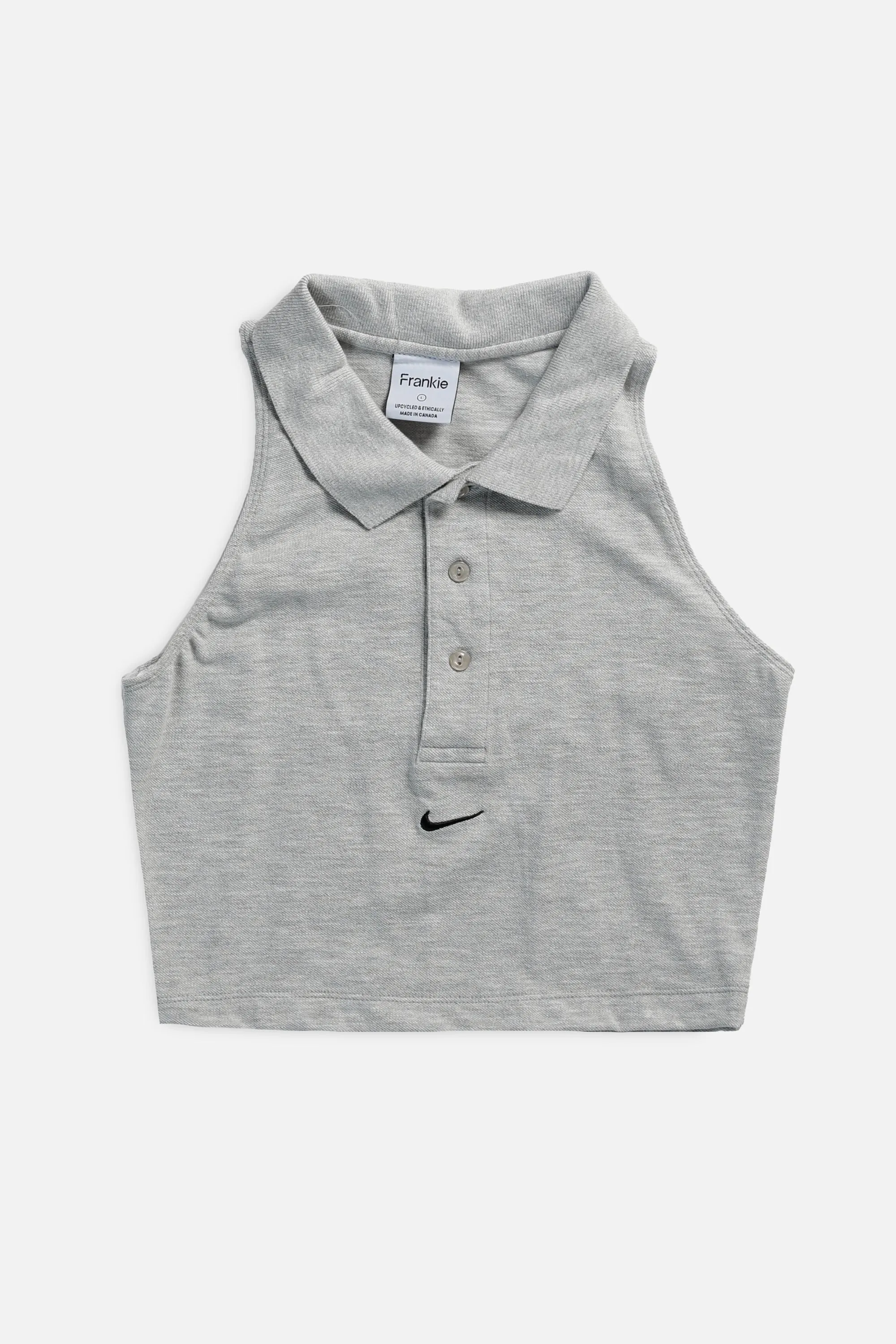 Rework Nike Collared Tank- L