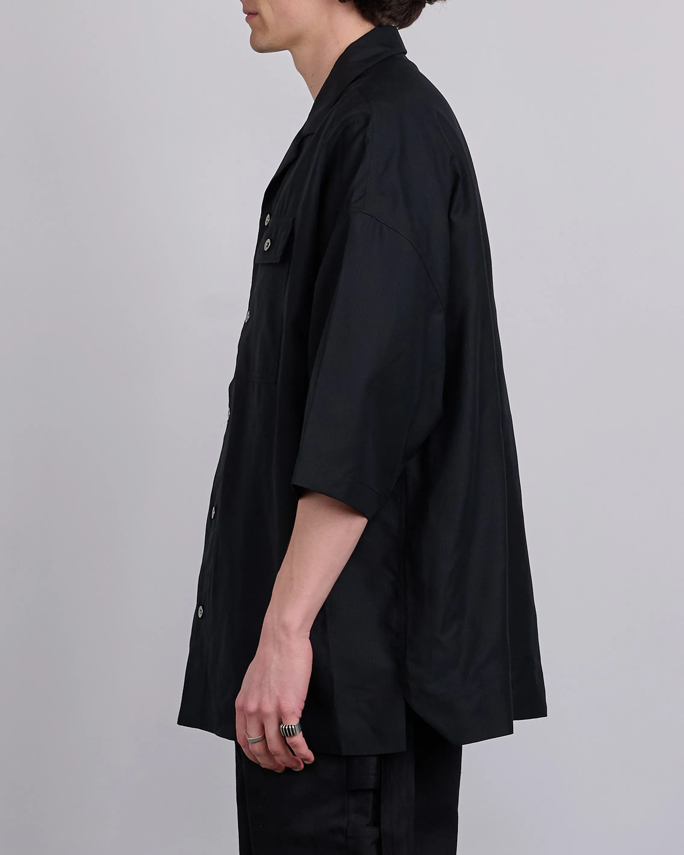 Rick Owens DRKSHDW Tommy Magnum Tencel Ripstop Blk