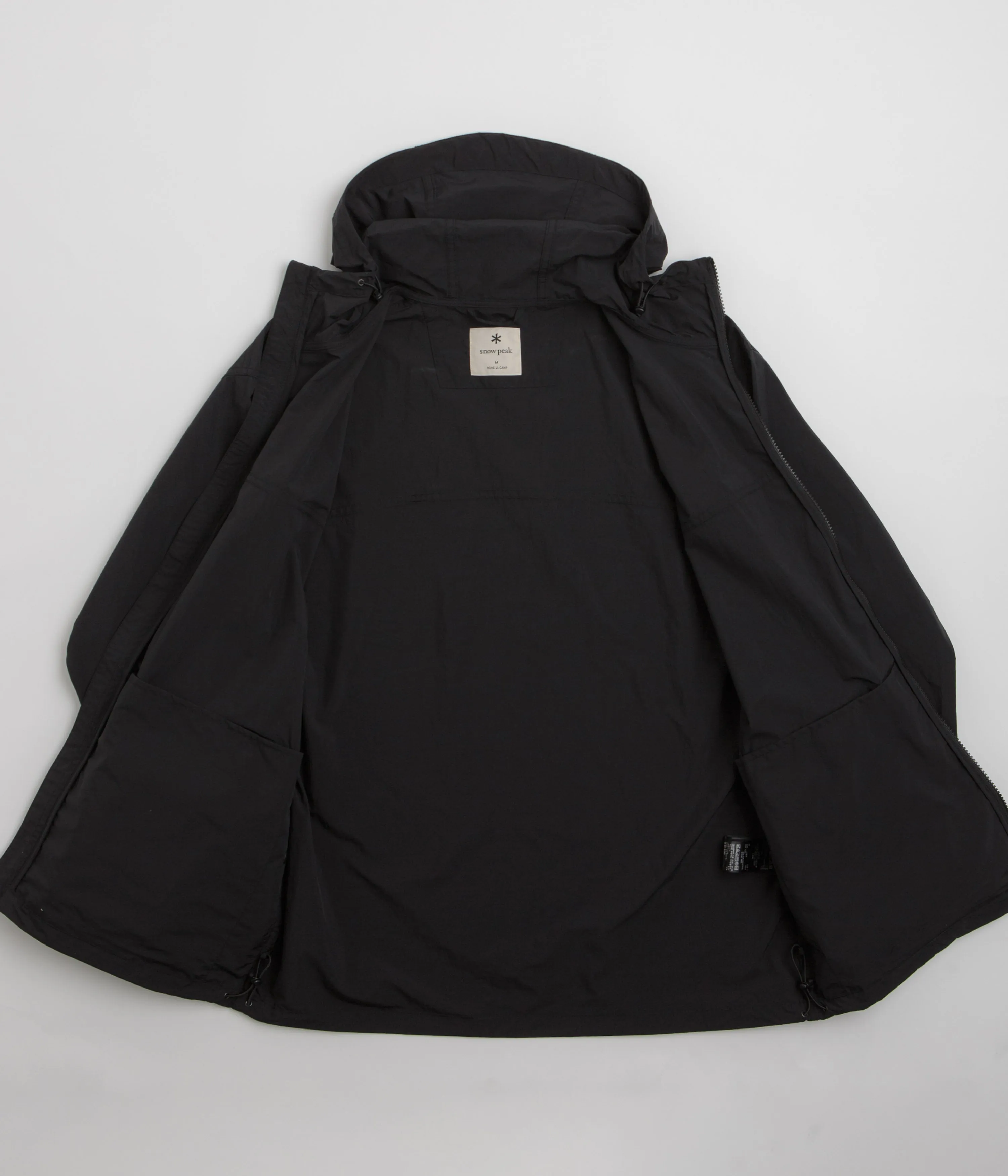 Snow Peak Nylon Tussah Jacket - Black