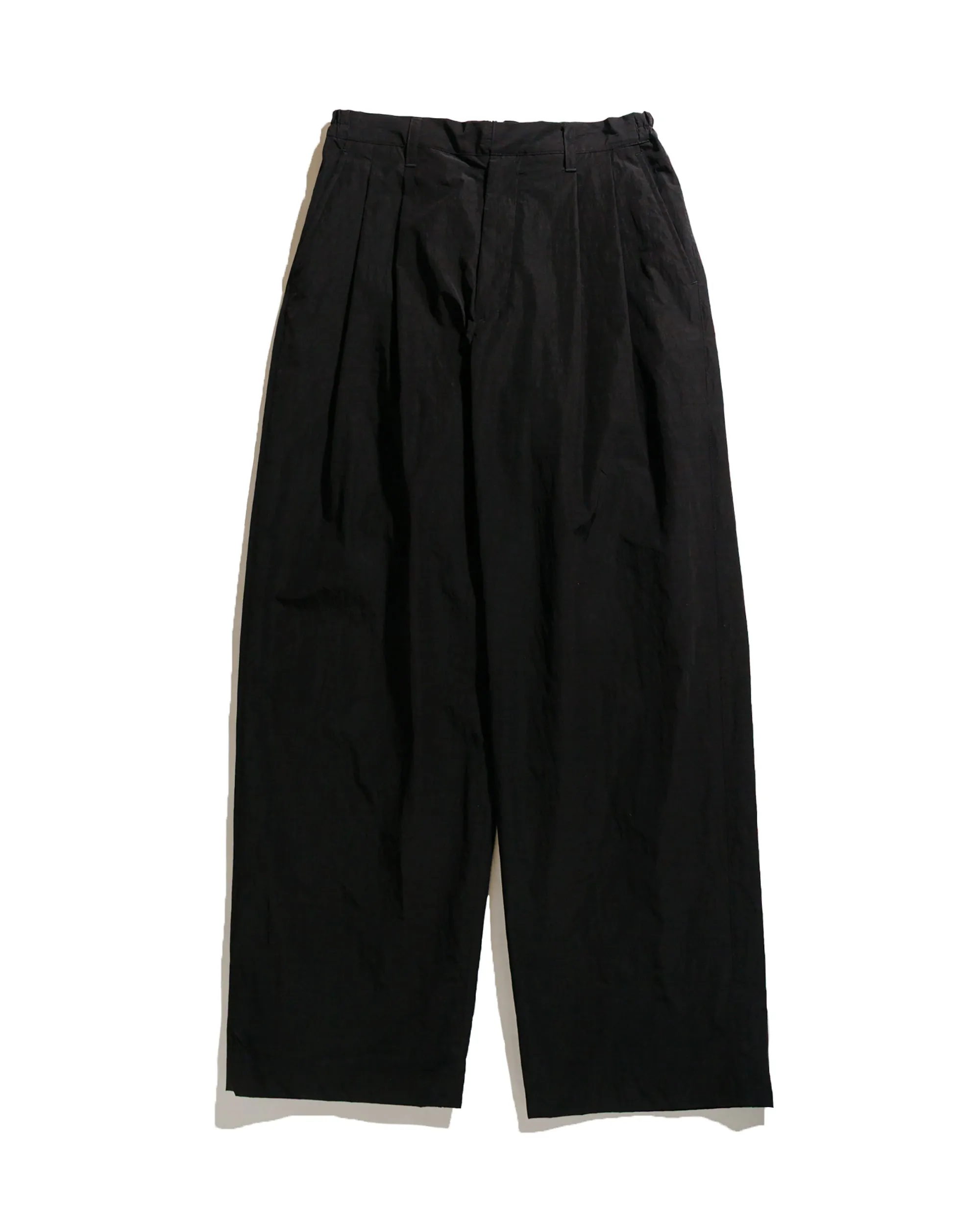ssstein Wide Easy Trousers Nylon Black