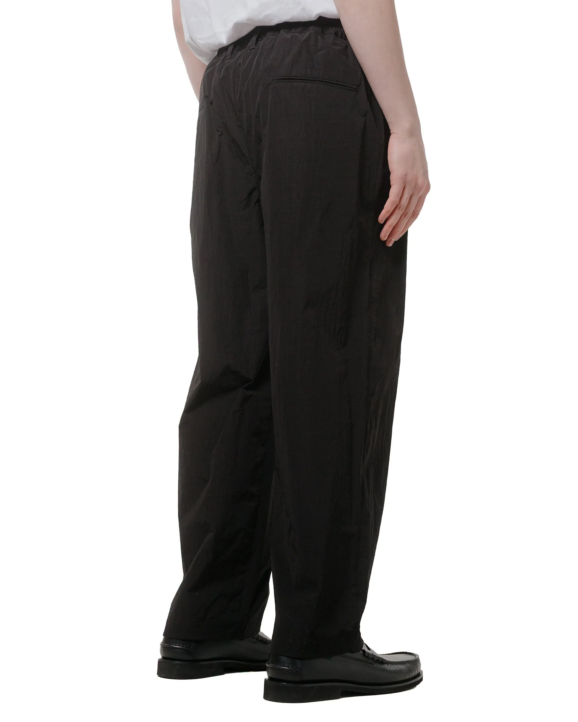 ssstein Wide Easy Trousers Nylon Black