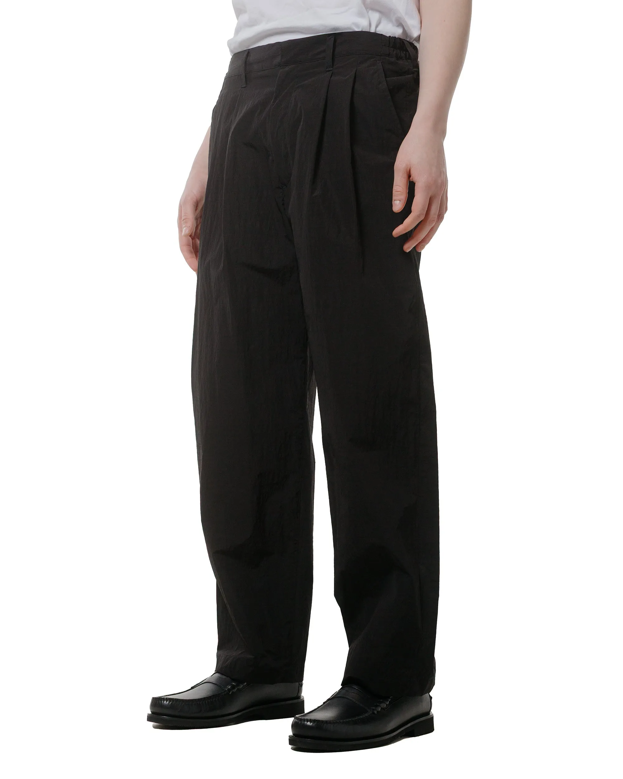 ssstein Wide Easy Trousers Nylon Black