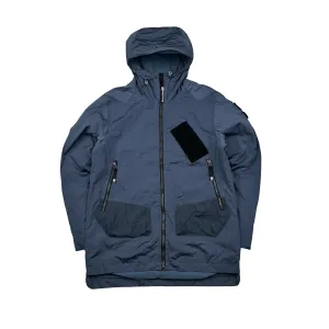 ST 95 Nylon Zipped Hooded Lightweight Jacket - Small
