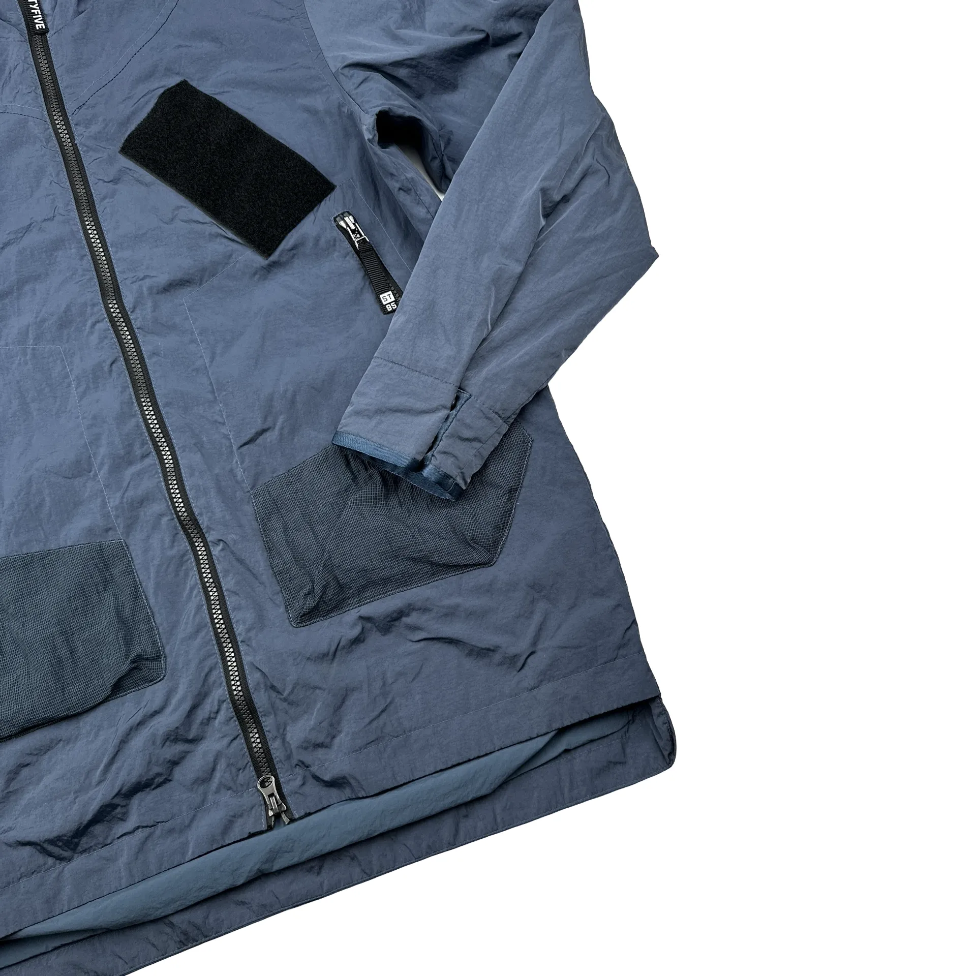 ST 95 Nylon Zipped Hooded Lightweight Jacket - Small